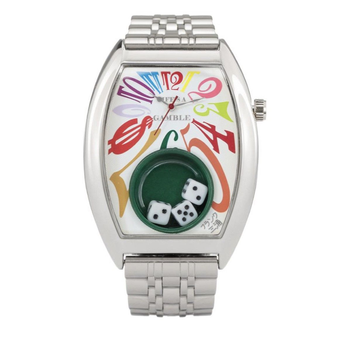 Japanese Brand Frank Miura Life’s a Gamble Watch King Macau Dice Size ONE SIZE - 1 Thumbnail