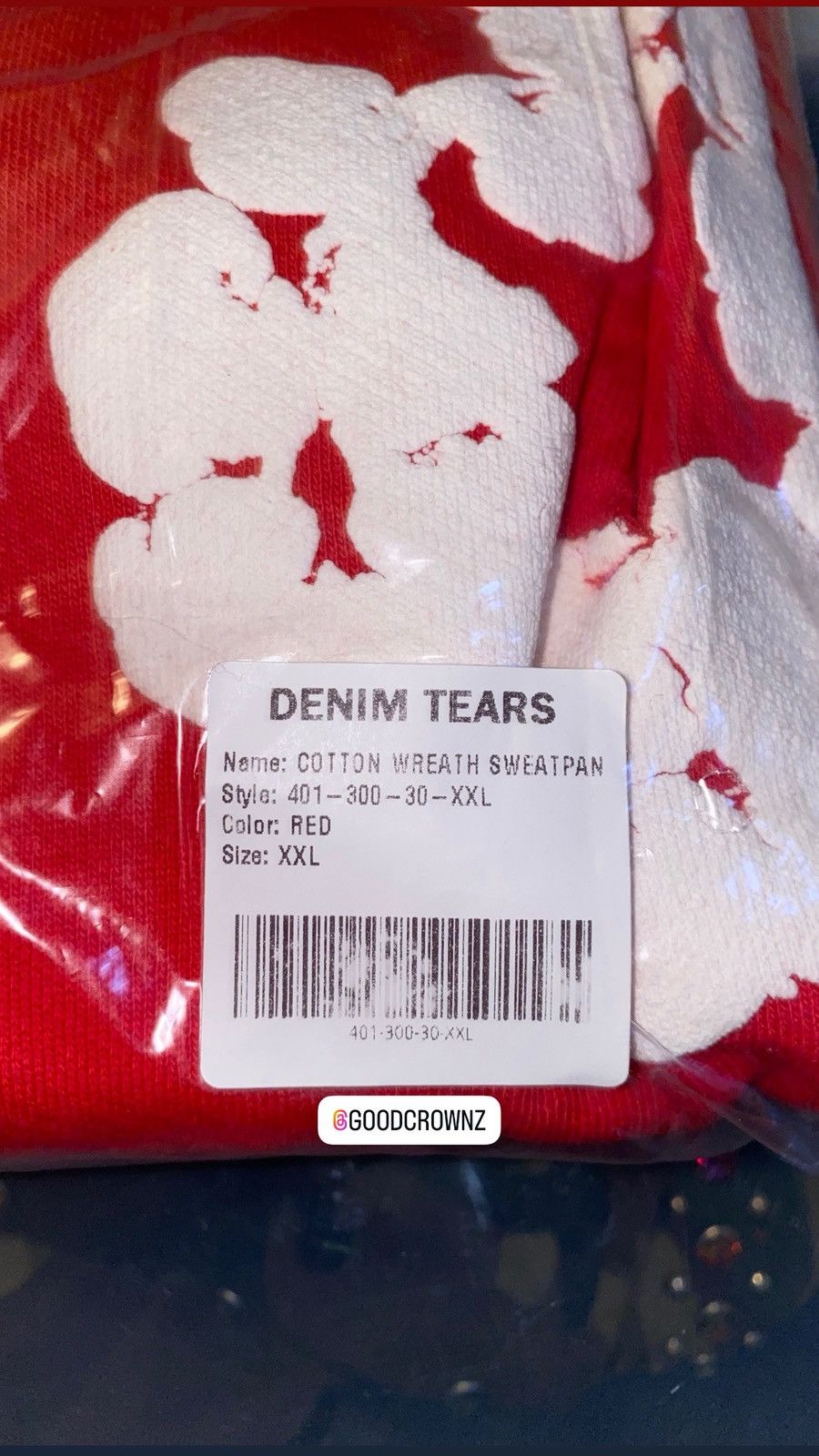 DENIM TEARS DENIM TEARS WRATH RED XXL DS Size US XXL / EU 58 / 5 - 5 Thumbnail