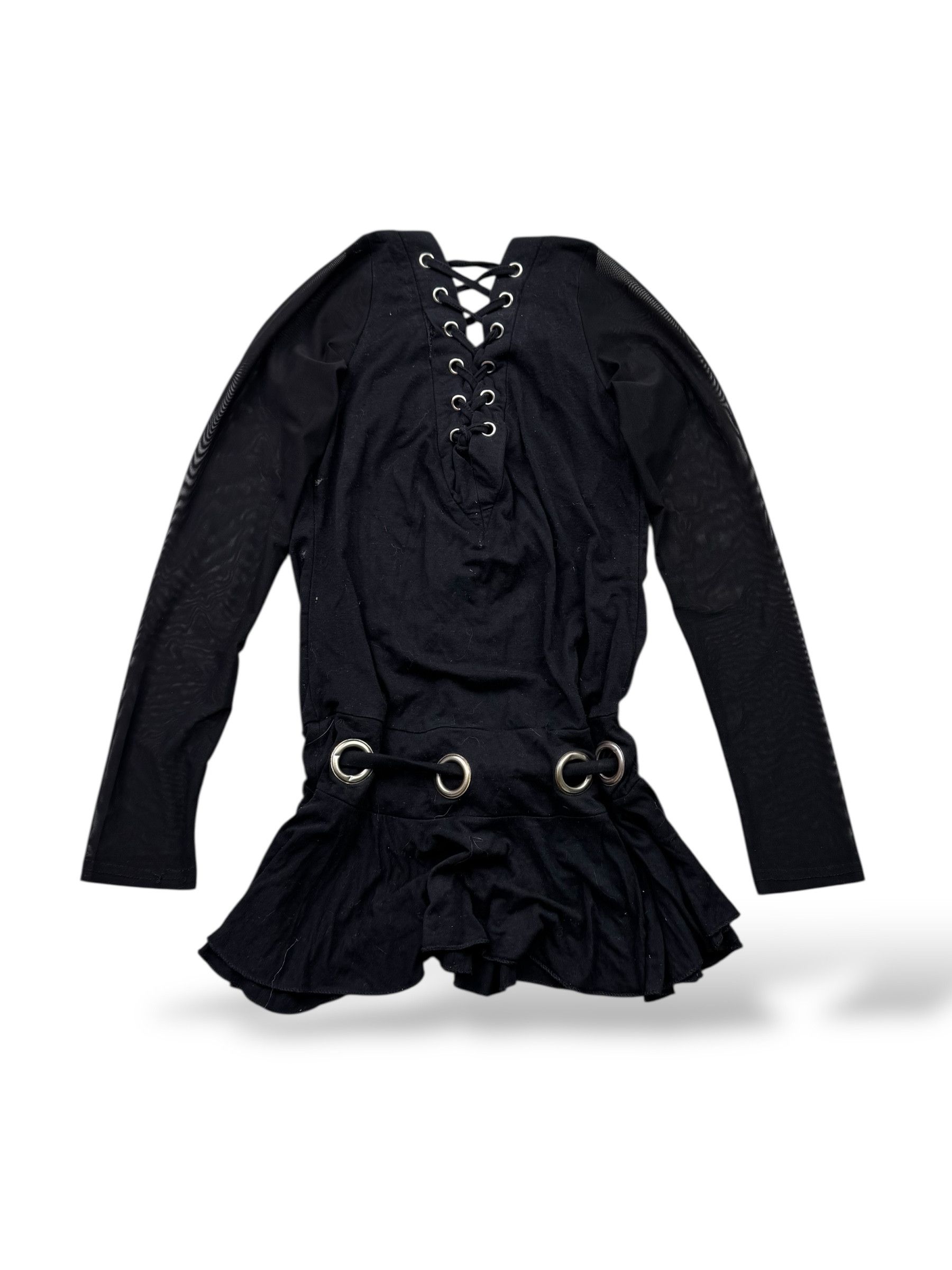 Vintage Vintage Bondage Blouse With Metal Rings W240(V9) Size XS / US 0-2 / IT 36-38 - 7 Thumbnail