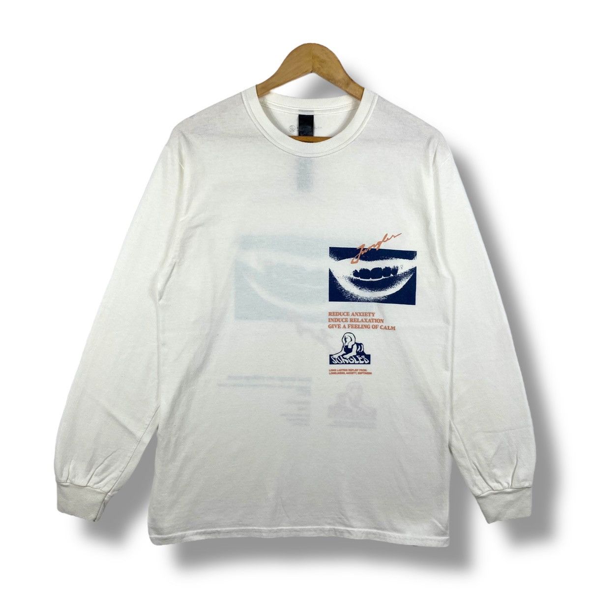 Designer × Jungles JUNGLES Clothing Illustration Graphic Long Sleeve Tee Shirt Size US M / EU 48-50 / 2 - 1 Thumbnail