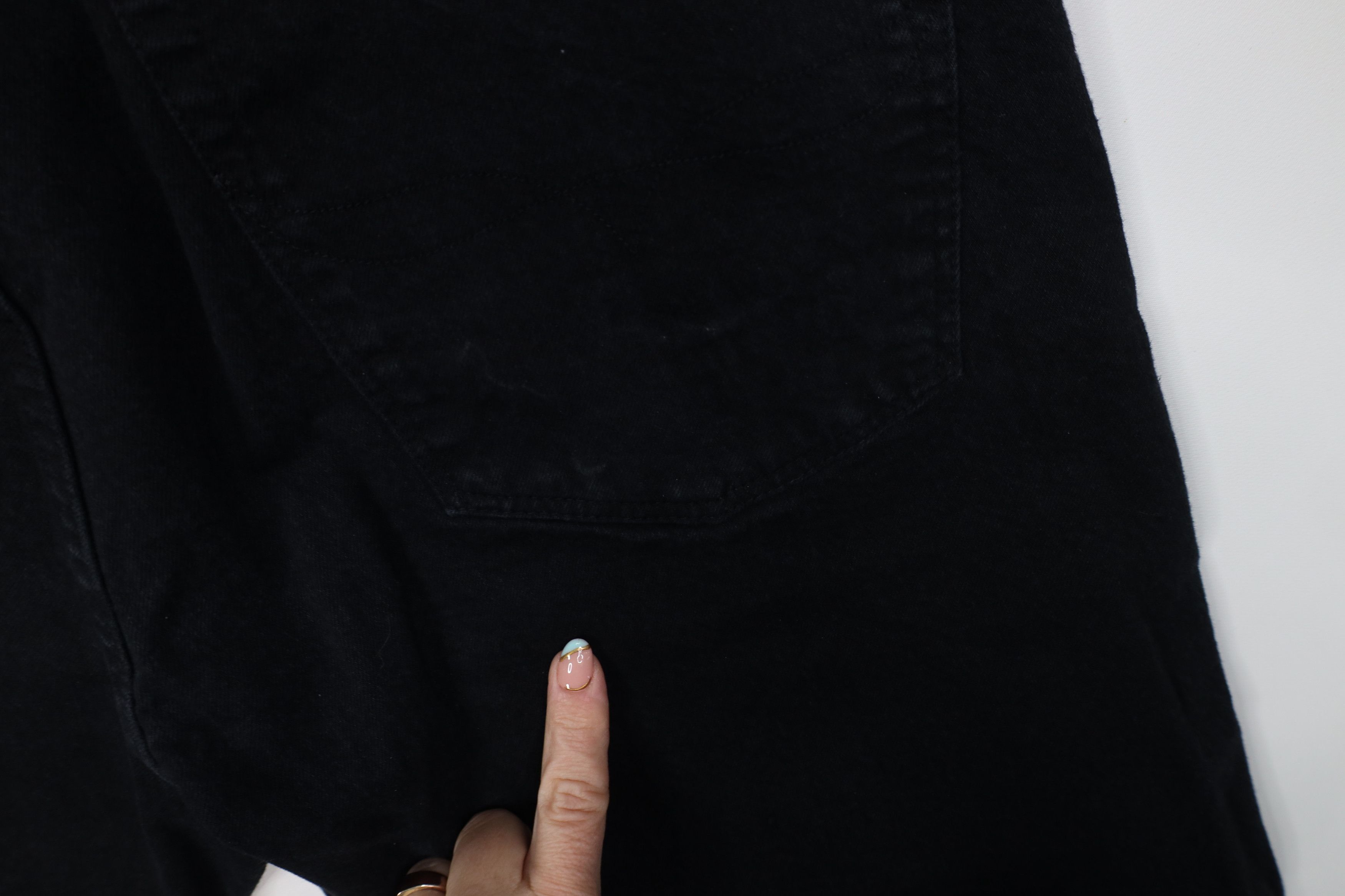 Ralph Lauren Vintage Ralph Lauren Stretch Wide Leg Denim Jeans Black Size US 36 / EU 52 - 12 Thumbnail