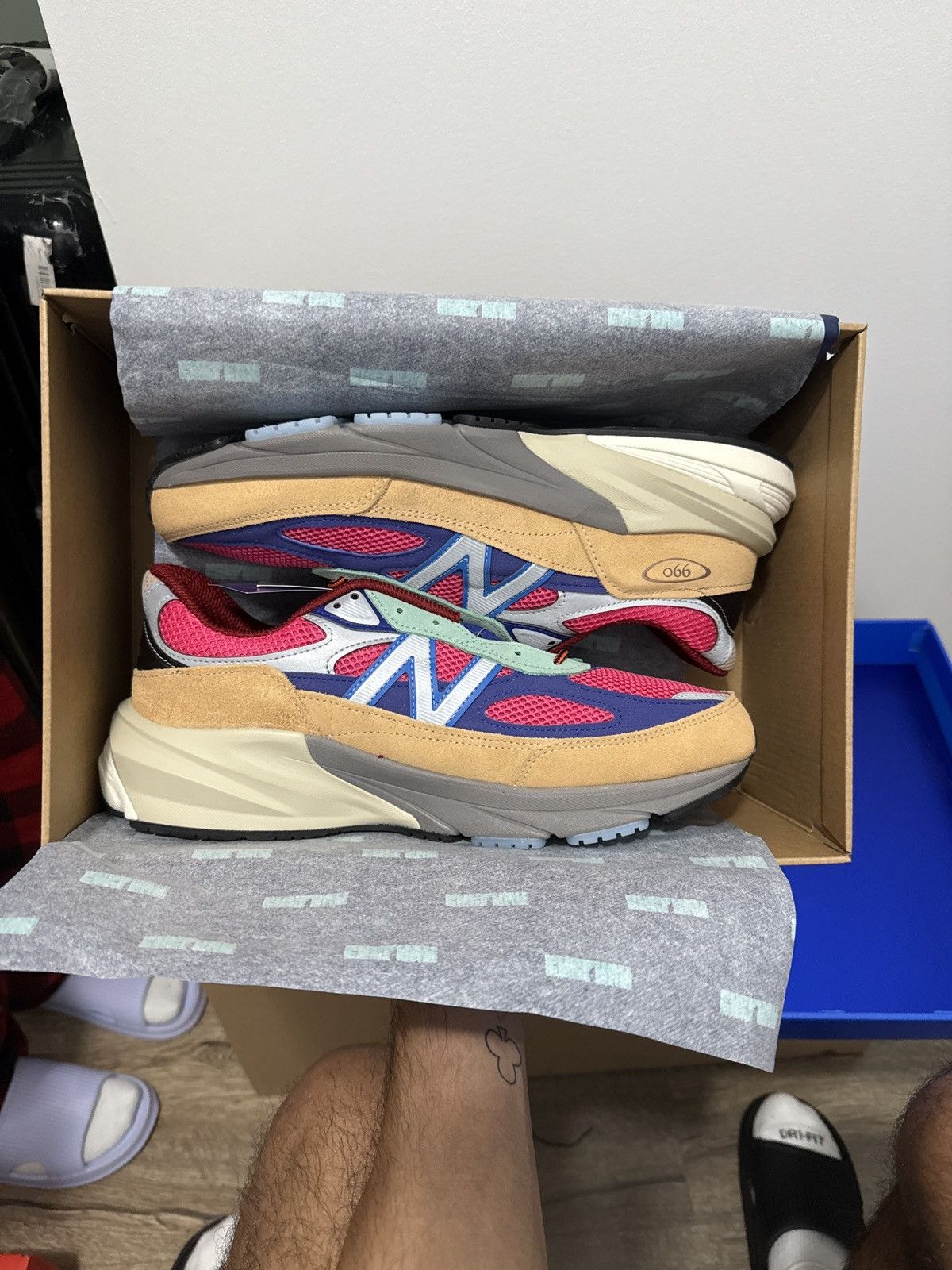 New Balance BAKLAVA x NEW BALANCE 990v6 "AINÔZAMA" Size US 10 / EU 43 - 1 Thumbnail