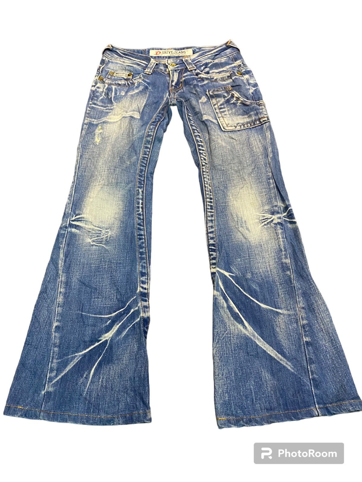 Hysteric Glamour × Japanese Brand × Tornado Mart Flare jeans drive boot cut Size US 28 / EU 44 - 1 Thumbnail