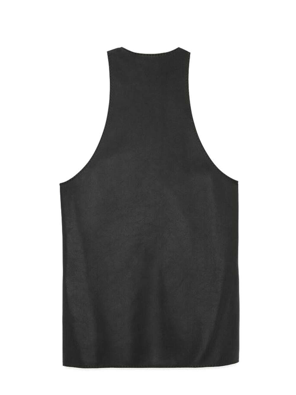 Saint Laurent Paris o1y0126 Sleeveless Blouse in Black Size XS / US 0-2 / IT 36-38 - 3 Thumbnail