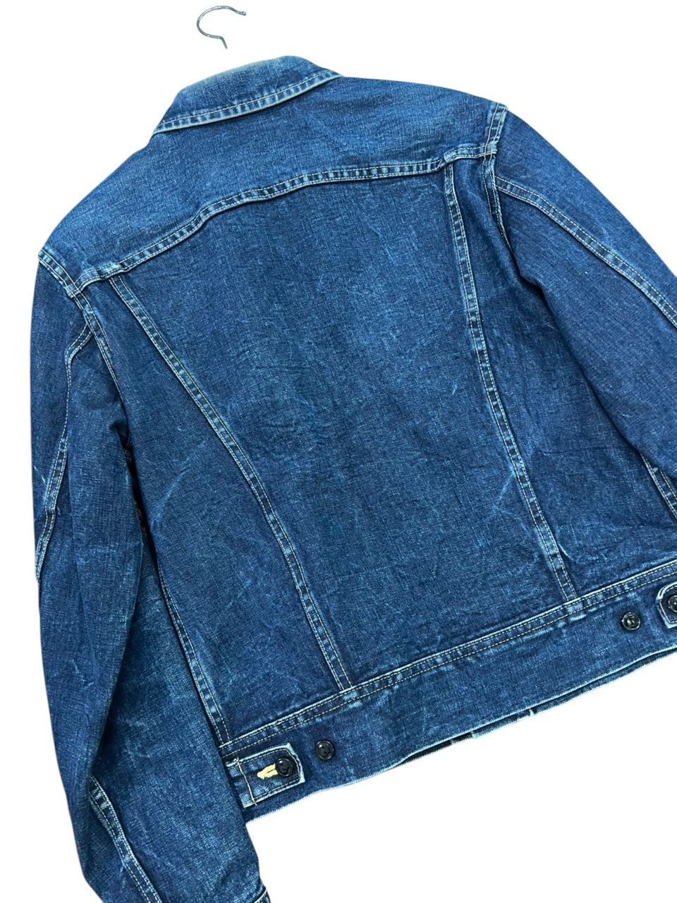 Lee Sugar Cane Lee Rider 101-J Selvedge Men's Denim Trucker Size US M / EU 48-50 / 2 - 4 Thumbnail