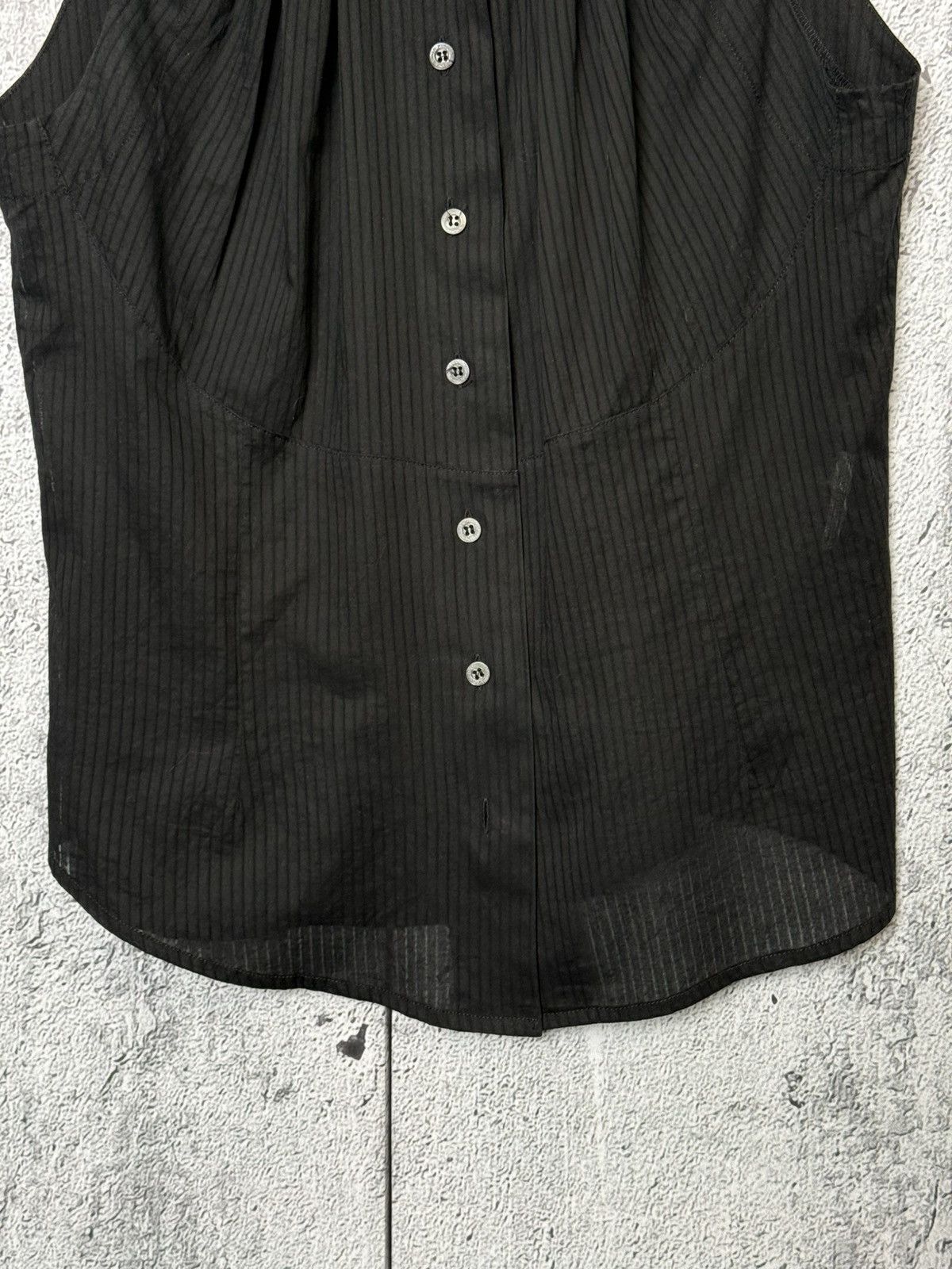 Vivienne Westwood Vivienne Westwood Anglomania Sheer Sleeveless Blouse Shirt Size L / US 10 / IT 46 - 5 Thumbnail