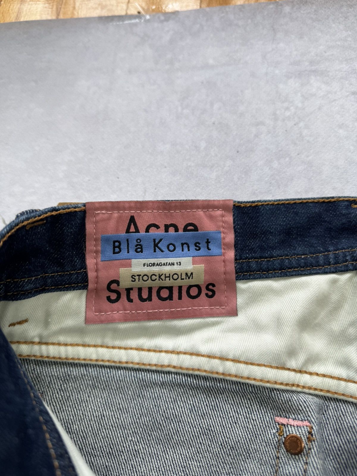 Acne Studios Acne Studios Men's Blue Jeans Size US 31 - 8 Thumbnail