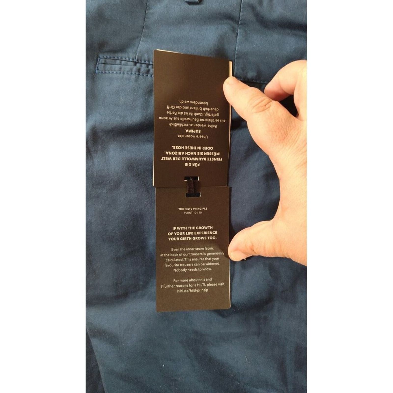 Hiltl Hiltl NWT Chinos / Casual Pants Size 56 US 40x34 Size US 40 / EU 56 - 14 Thumbnail