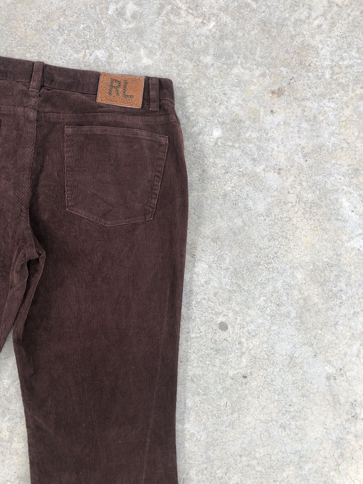 If Six Was Nine Ralph Lauren Flared Jeans Bootcut Corduroy Size US 32 / EU 48 - 10 Thumbnail