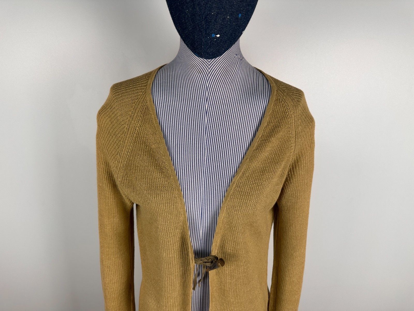Ralph Lauren Ralph Lauren Open Cardigan Cape Linen Sweater Beige Size S Size S / US 4 / IT 40 - 2 Thumbnail