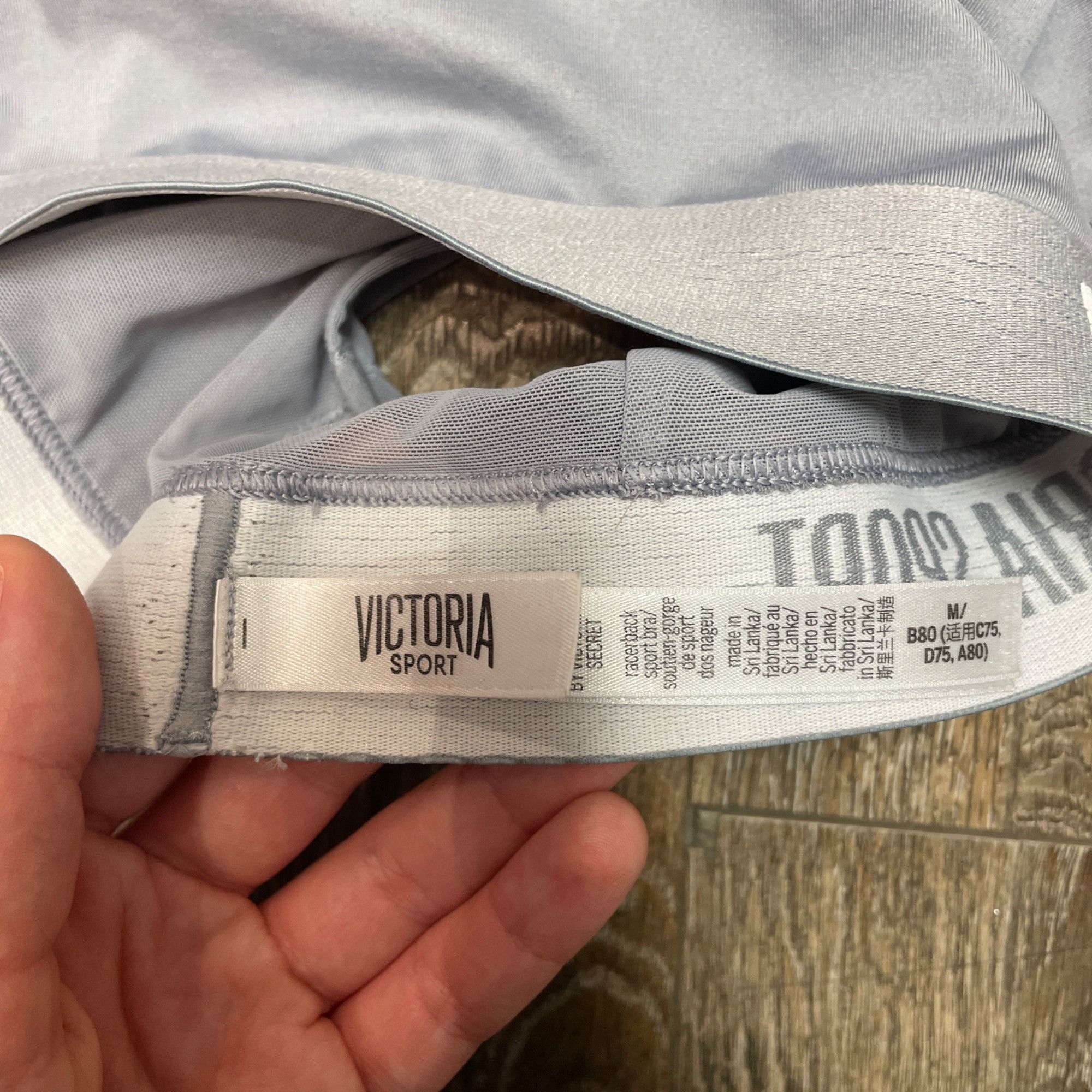 Victoria's Secret M - Victoria Sport Grey Bra Size M / US 6-8 / IT 42-44 - 4 Thumbnail