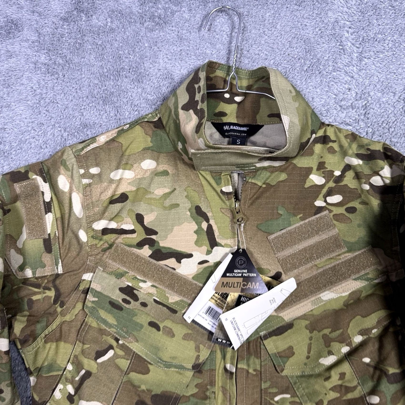Vintage Blackhawk HPFU Jacket Mens S Slick Performance Tactical Multicam Ripstop - Military Size US S / EU 44-46 / 1 - 4 Thumbnail