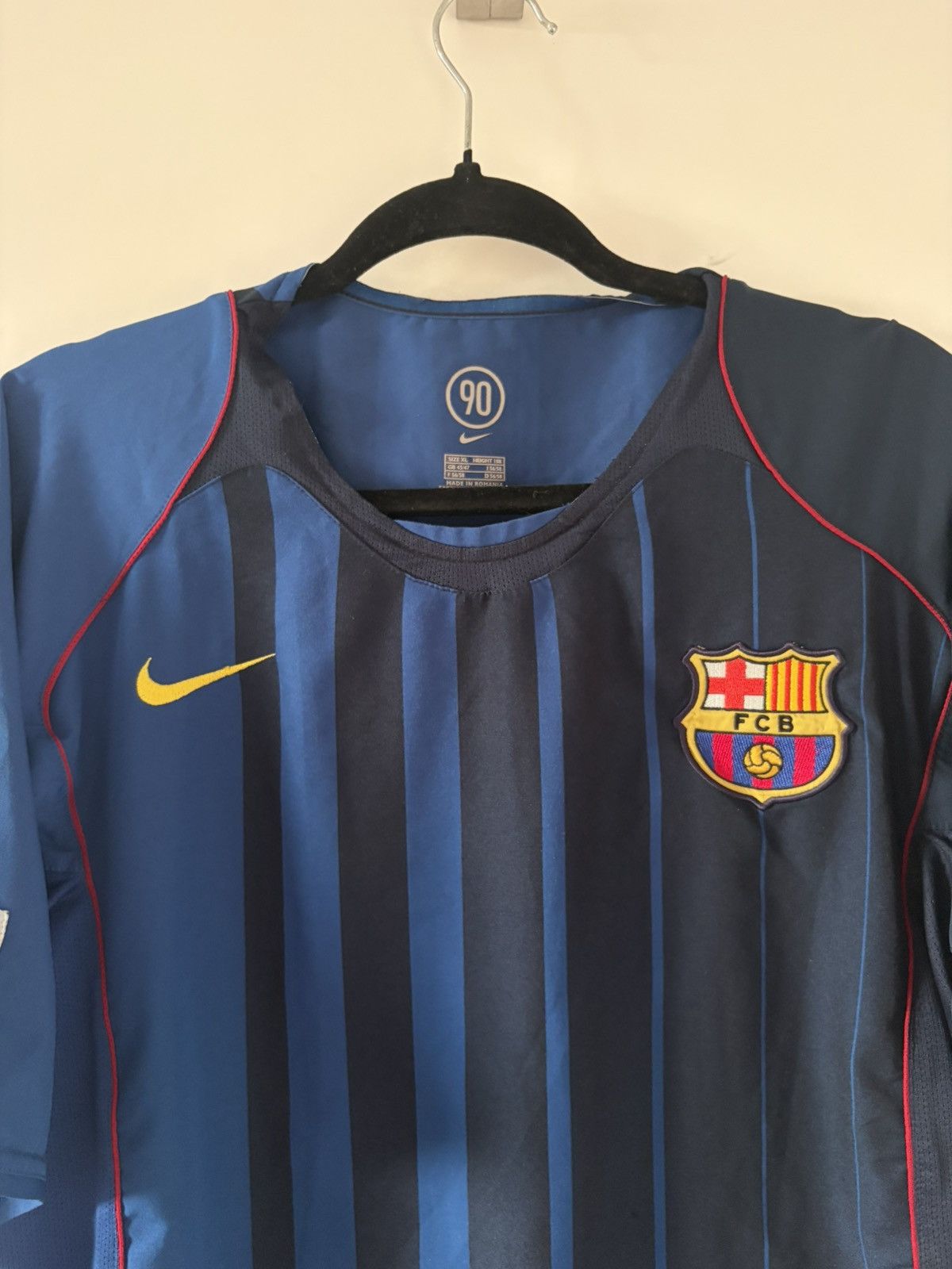 Barcelona nike 2004/2005 wyjazdowa Vintage — zdjęcie 2