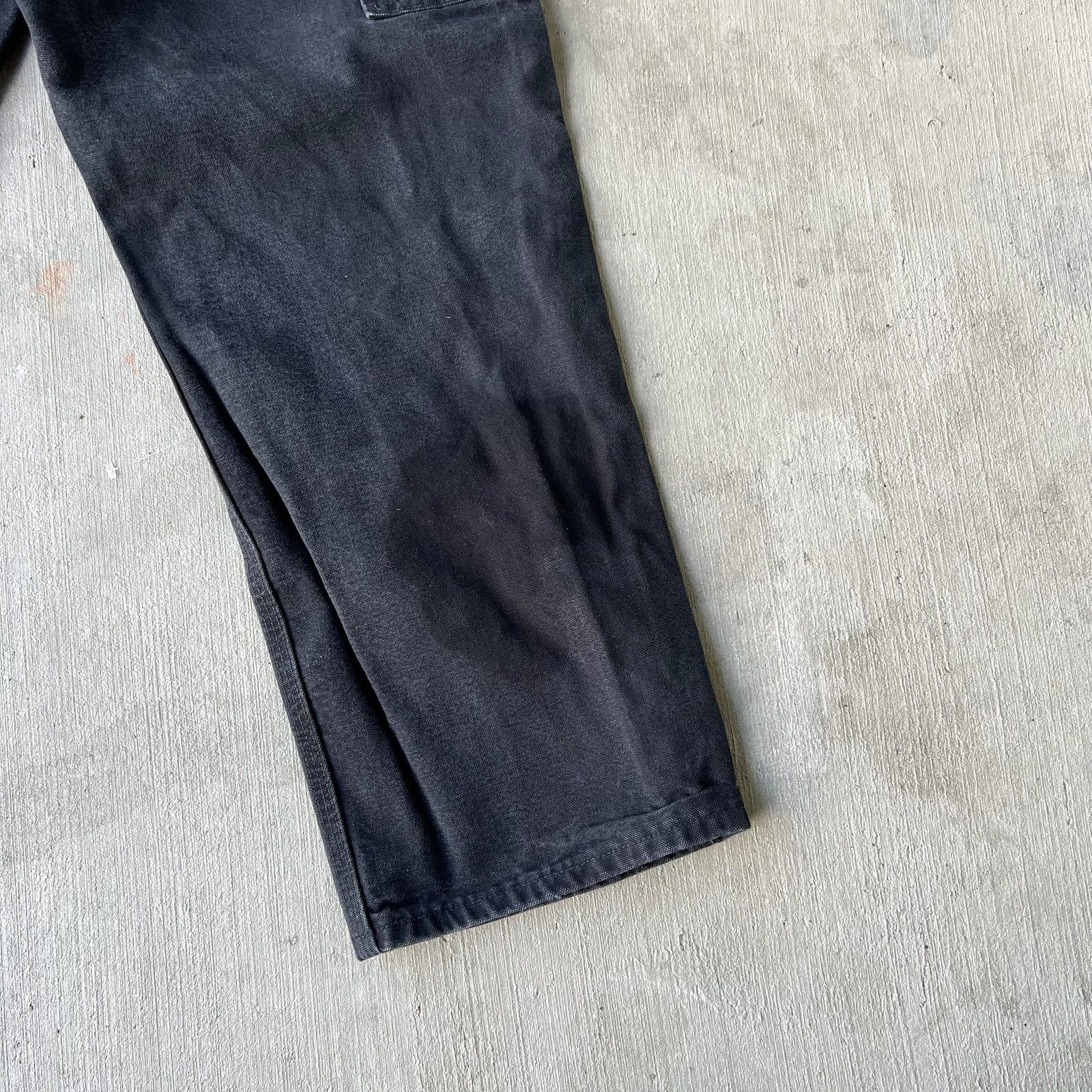 Carhartt × Vintage Carhartt black double knee work wear carpenter pants Size US 31 - 6 Thumbnail