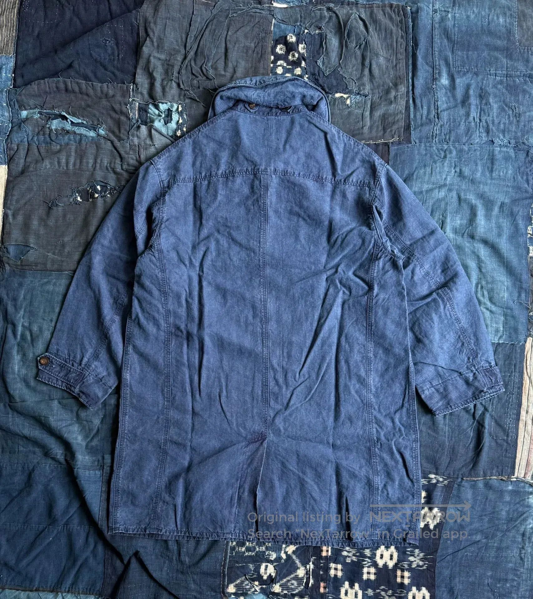 Visvim visvim indigo linen balmat parka coat. Size US M / EU 48-50 / 2 - 4 Thumbnail