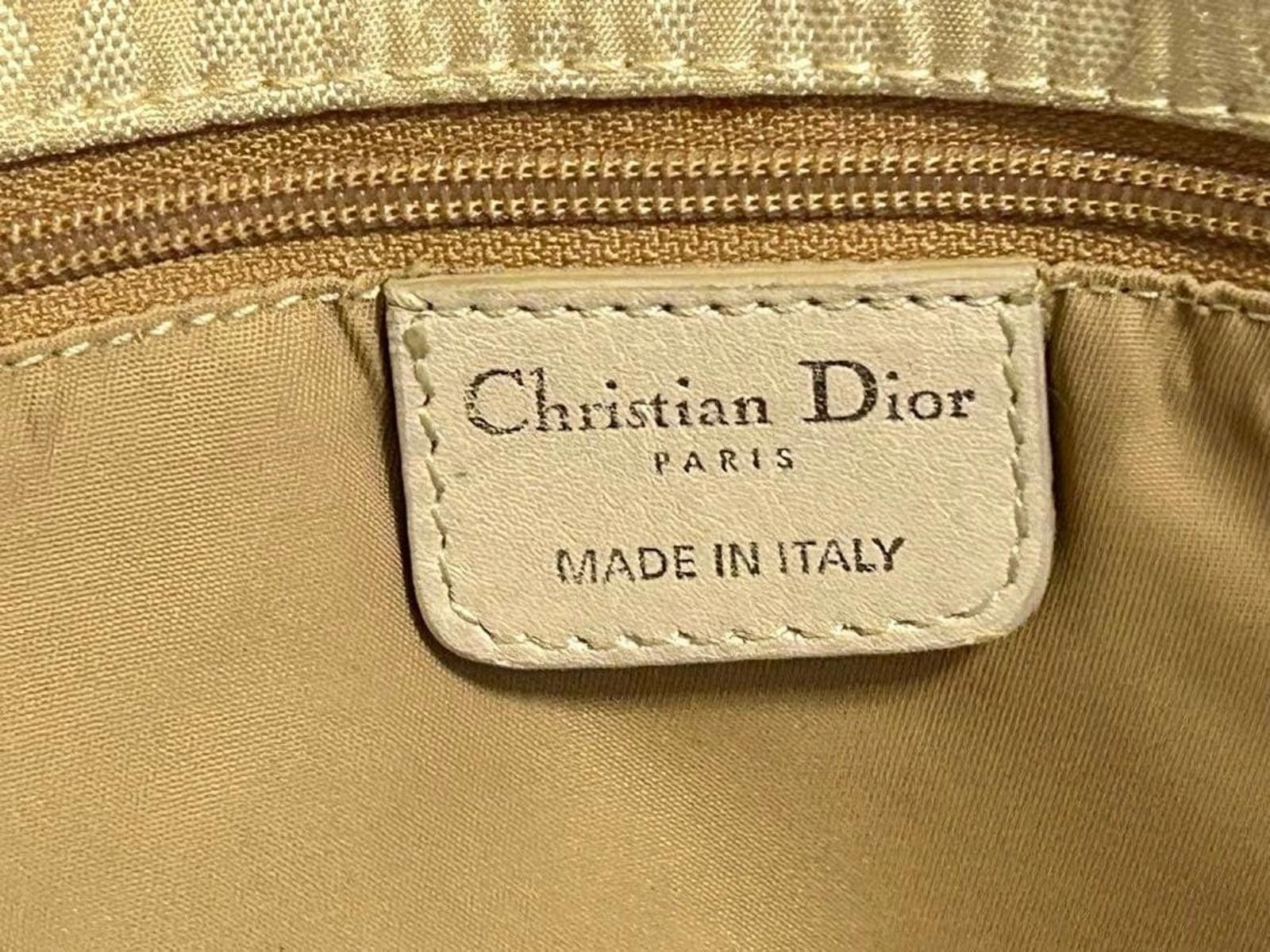 Dior Dior - Beige Monogram Tote Handbag Size ONE SIZE - 8 Thumbnail