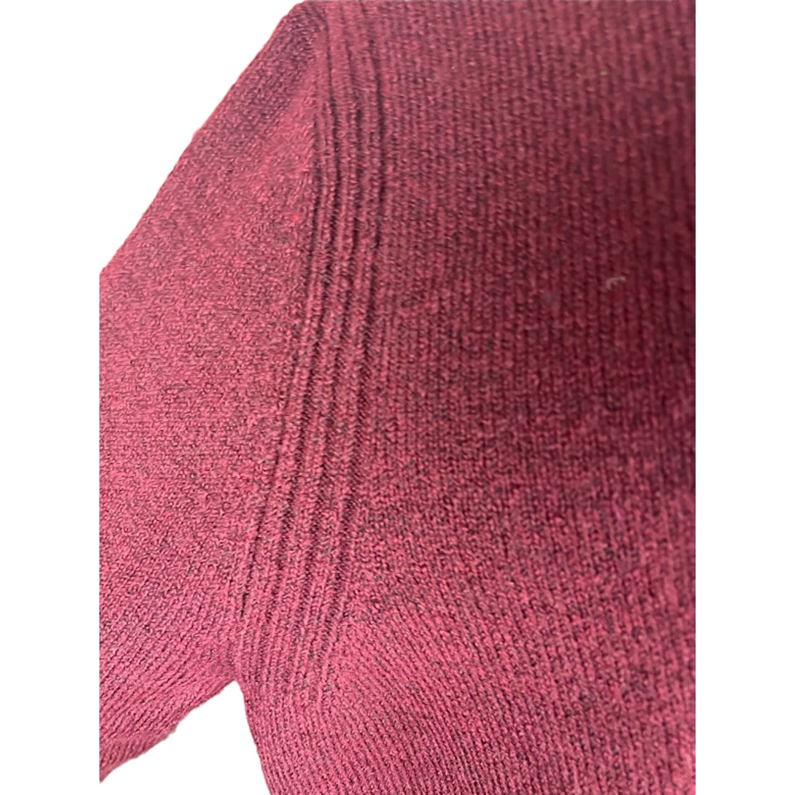 Target Basics A New Day | Burgundy Knit Crewneck Pullover Sweater| Large Size L / US 10 / IT 46 - 9 Thumbnail
