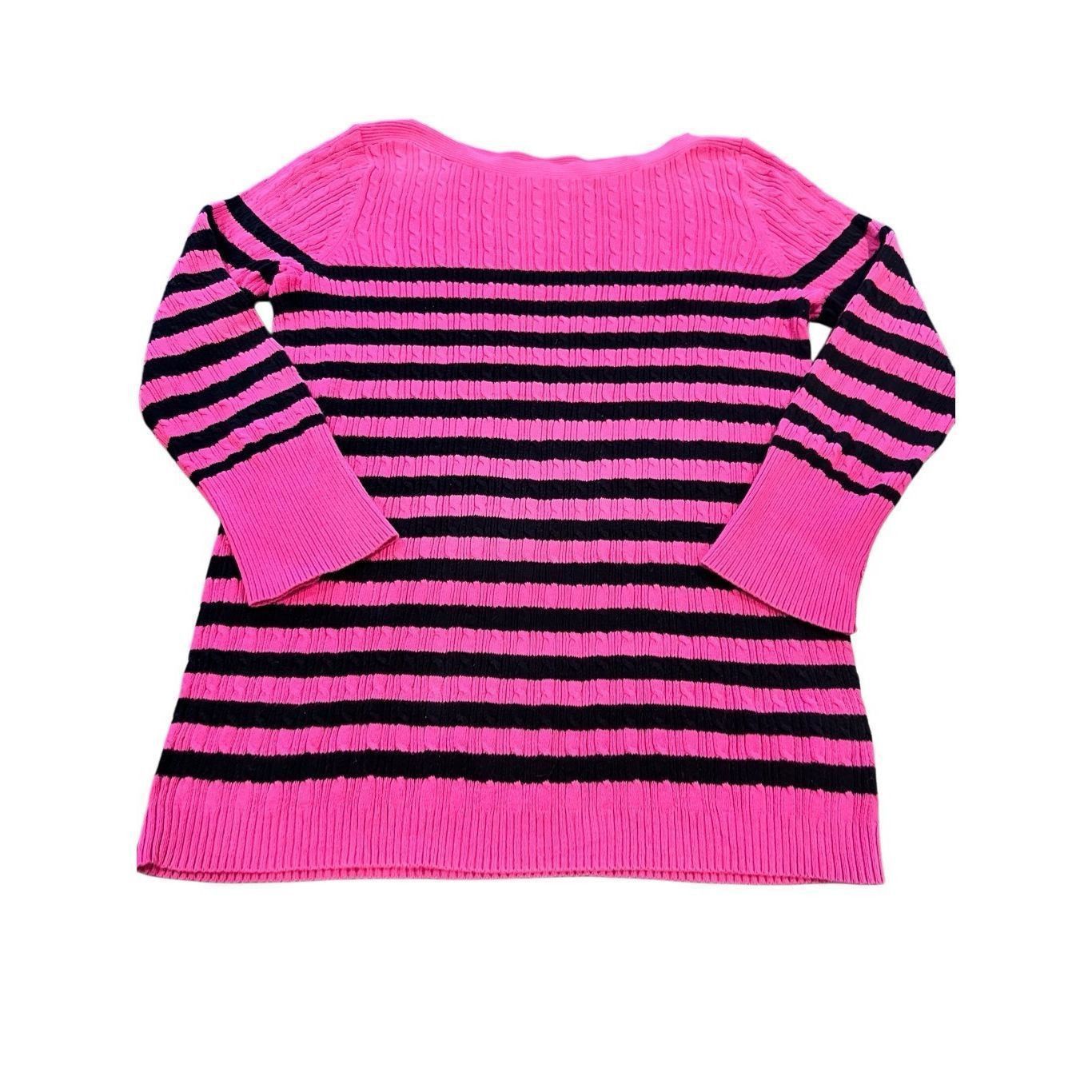 St. Johns Bay Kim Rogers Pink Sweater size M Size M / US 6-8 / IT 42-44 - 1 Thumbnail