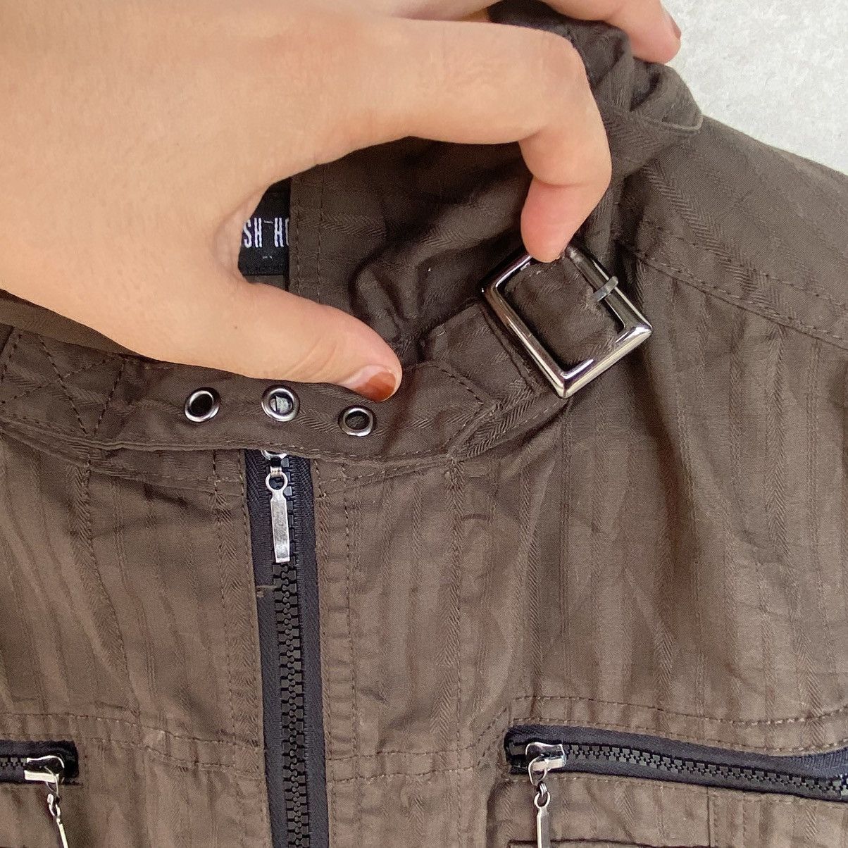 Other Vintage Rush Hour Full Zip Khaki Bomber Jacket Size M Size US M / EU 48-50 / 2 - 6 Thumbnail