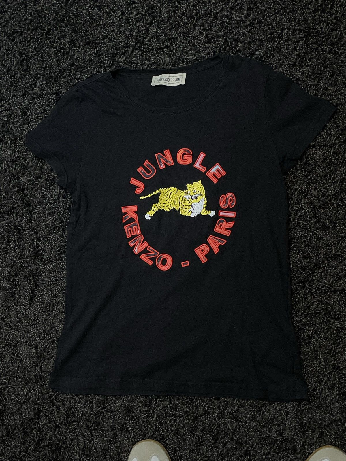 Kenzo KENZO H&M Jungle Tiger Women’s Embroidered tee Y2K t shirt Size M / US 6-8 / IT 42-44 - 3 Thumbnail