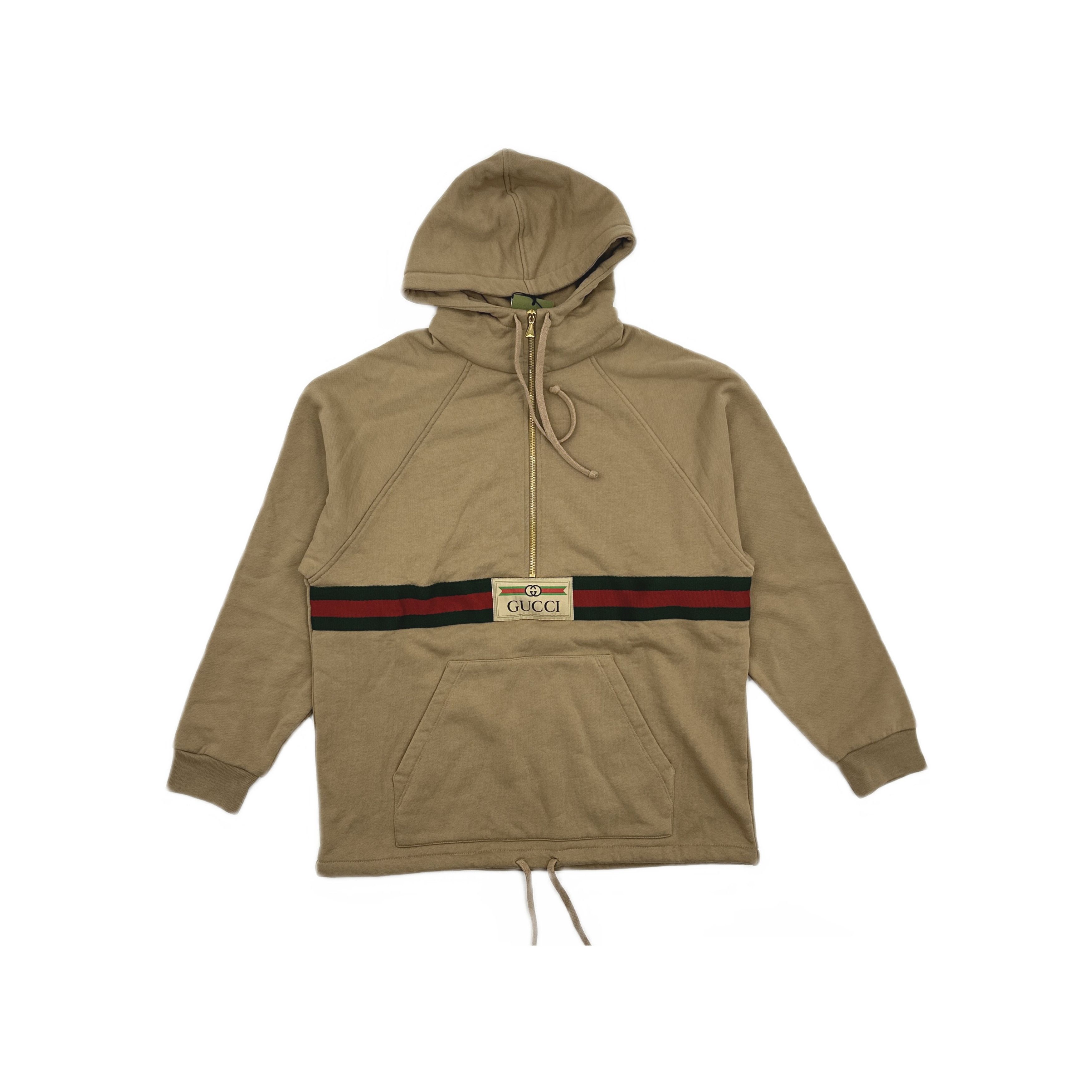 Gucci Gucci Logo Stripe Hoodie XS Size XS / US 0-2 / IT 36-38 - 1 Thumbnail