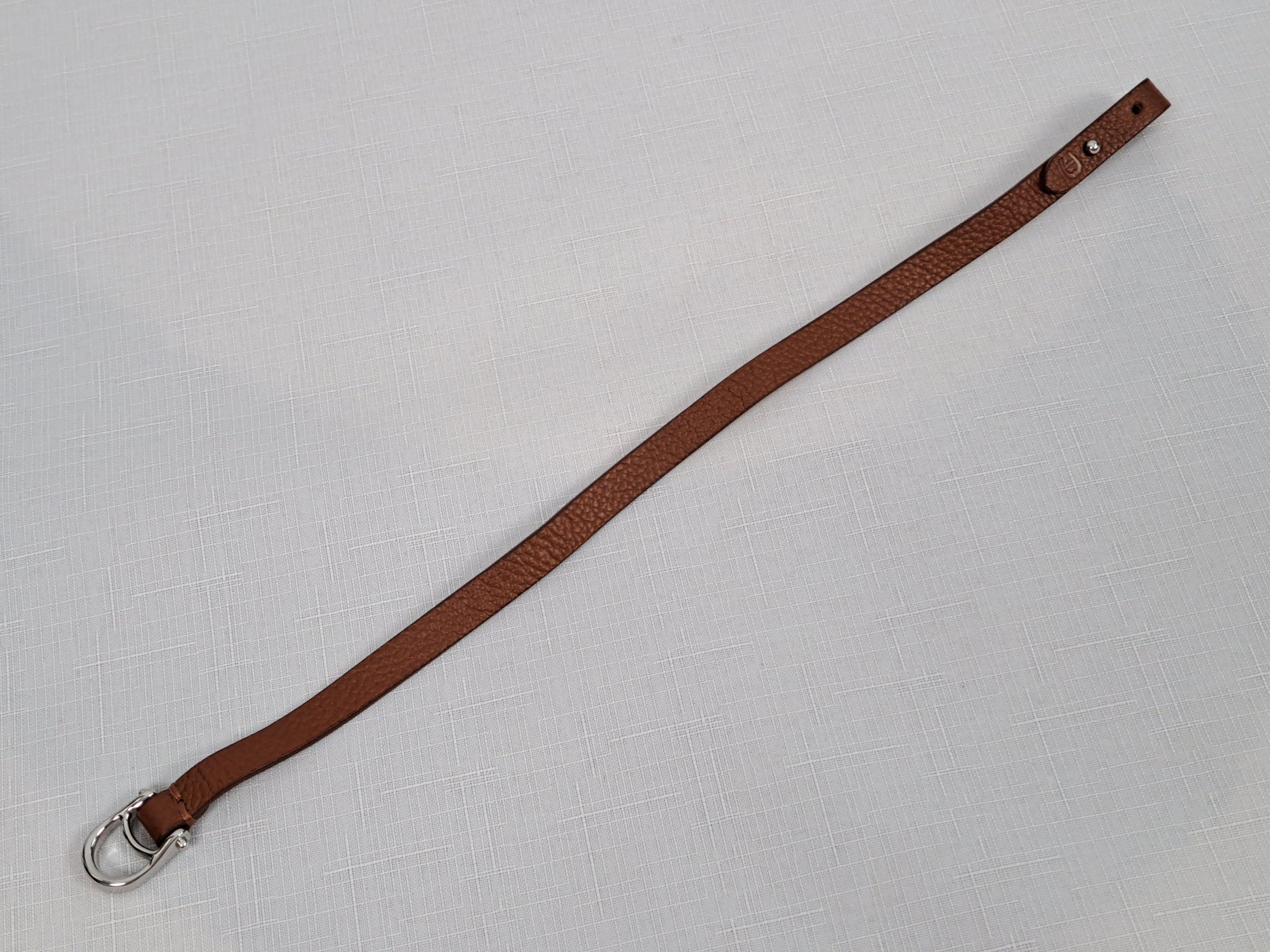 Aigner Aigner double tour leather bracelet In brown. Size ONE SIZE - 8 Thumbnail