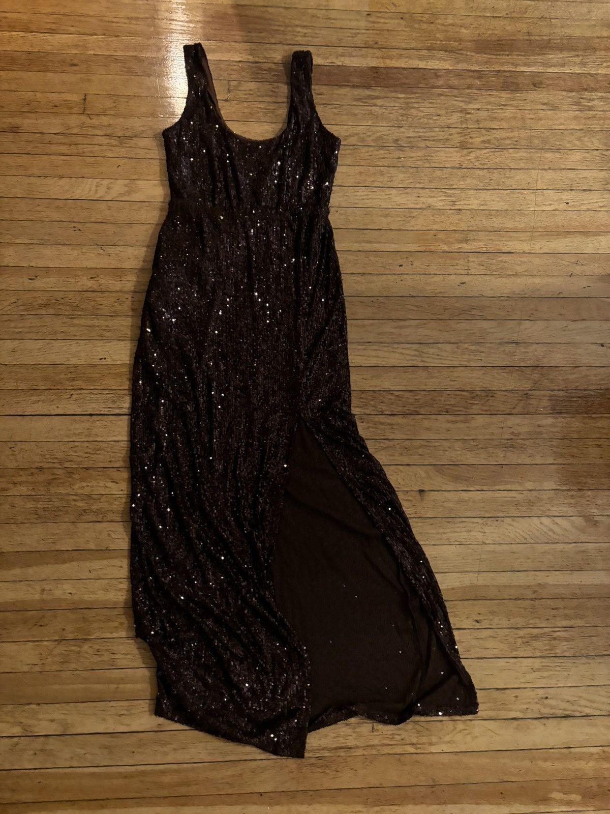 Bebe Bebe scoop neck sequin evening gown Size M / US 6-8 / IT 42-44 - 2 Thumbnail