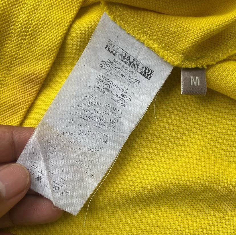 Napapijri Napapijri Geographic Logo Collar Tee – Size M (Fits S–M) Size US M / EU 48-50 / 2 - 8 Thumbnail