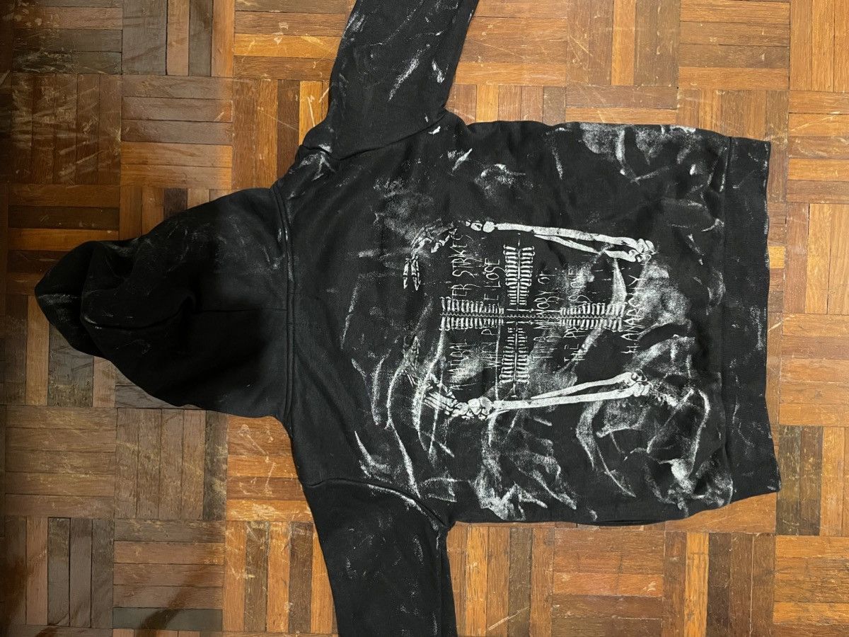 Japanese Brand × Seditionaries H Anarchy Asymmetric Zipper Hoodie Size M / US 6-8 / IT 42-44 - 2 Thumbnail