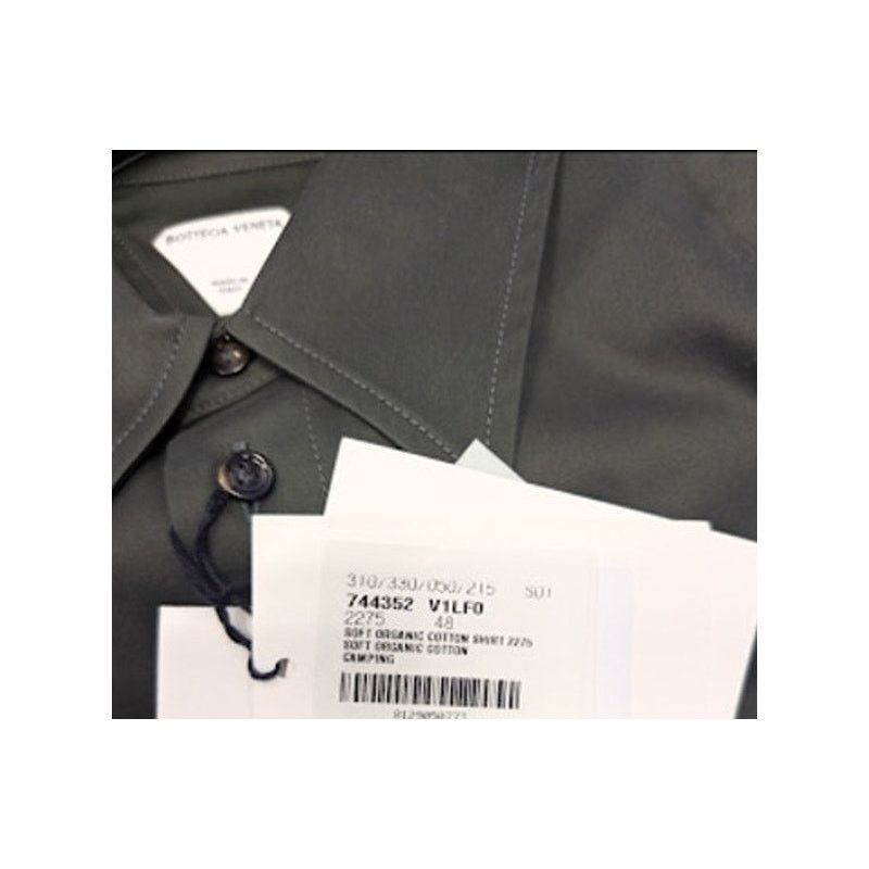 Bottega Veneta o1rshd1 Soft Organic Cotton T-shirt in Camping Size US M / EU 48-50 / 2 - 19 Thumbnail