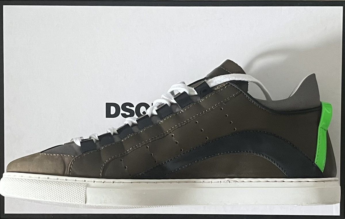 Dsquared2 Dsquared2 551 Lace-Up Low Top Sneakers Size US 9.5 / EU 42-43 - 3 Thumbnail