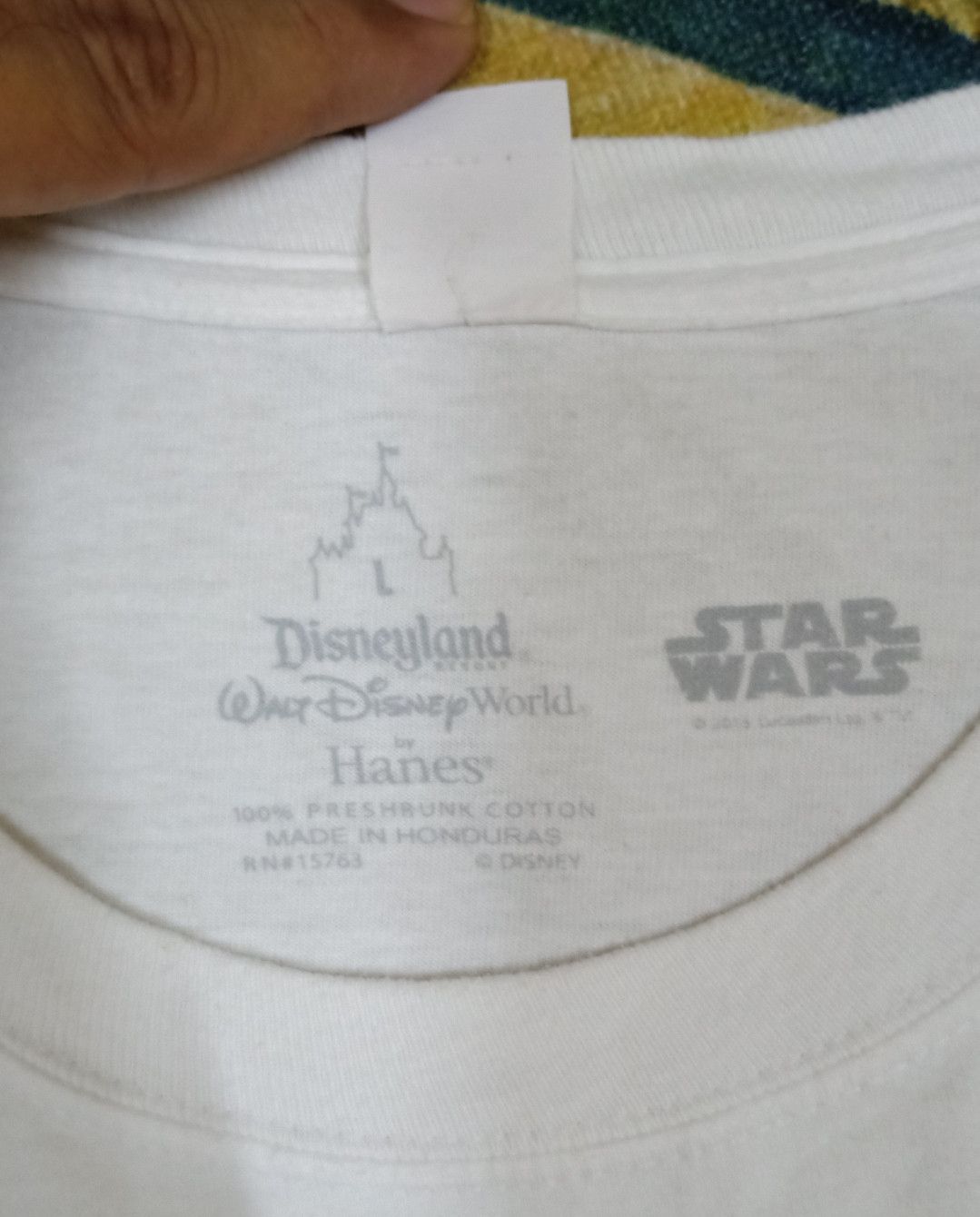 Cartoon Network × Disney × Star Wars Walt Disney World x Starwars : Yoda Mirror Print T-shirt Size US L / EU 52-54 / 3 - 12 Thumbnail