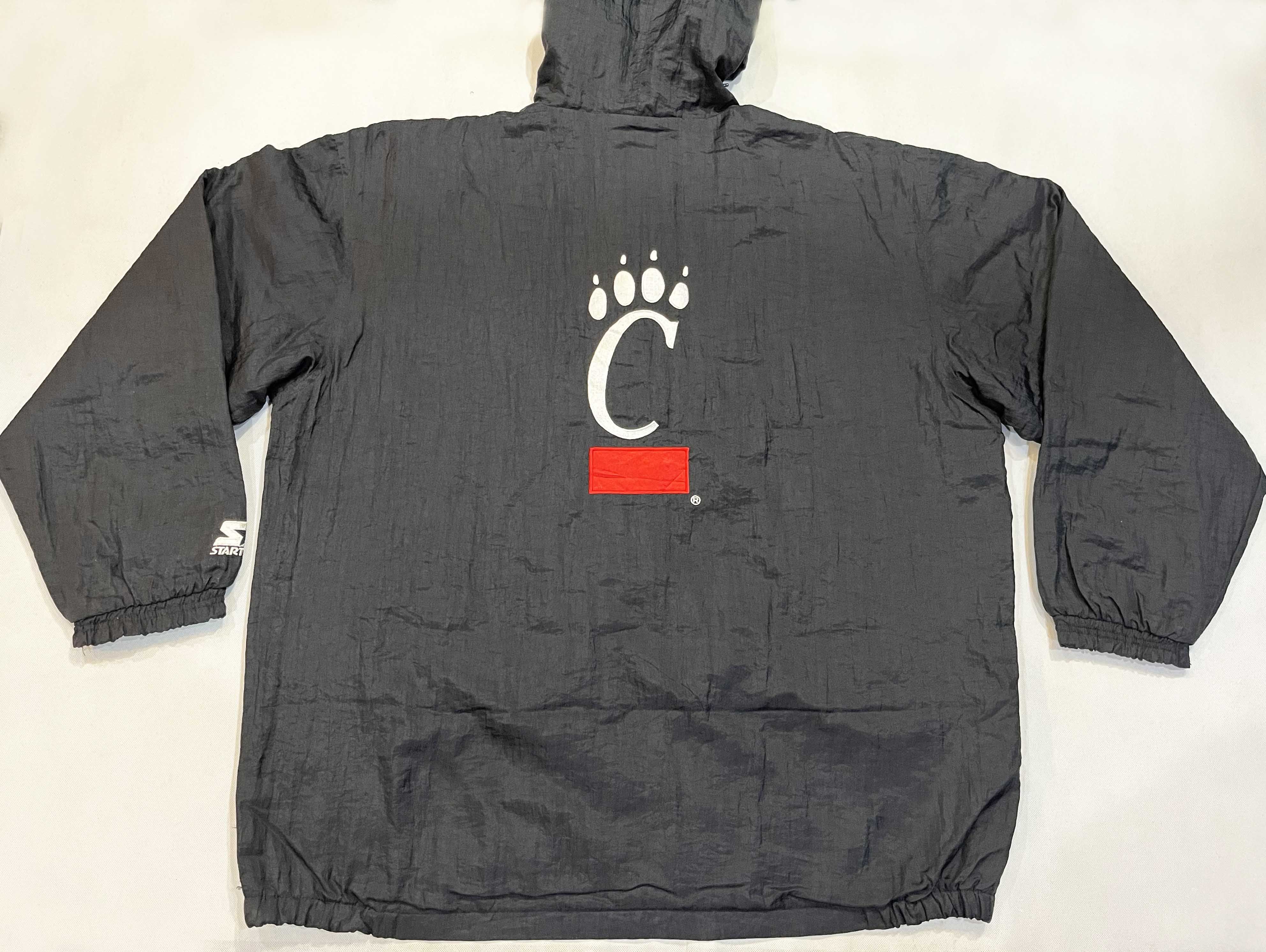 NCAA × Starter × Vintage Vintage Starter NCAA Cincinnati Bearcats Full Zip Jacket Size US XXL / EU 58 / 5 - 5 Thumbnail