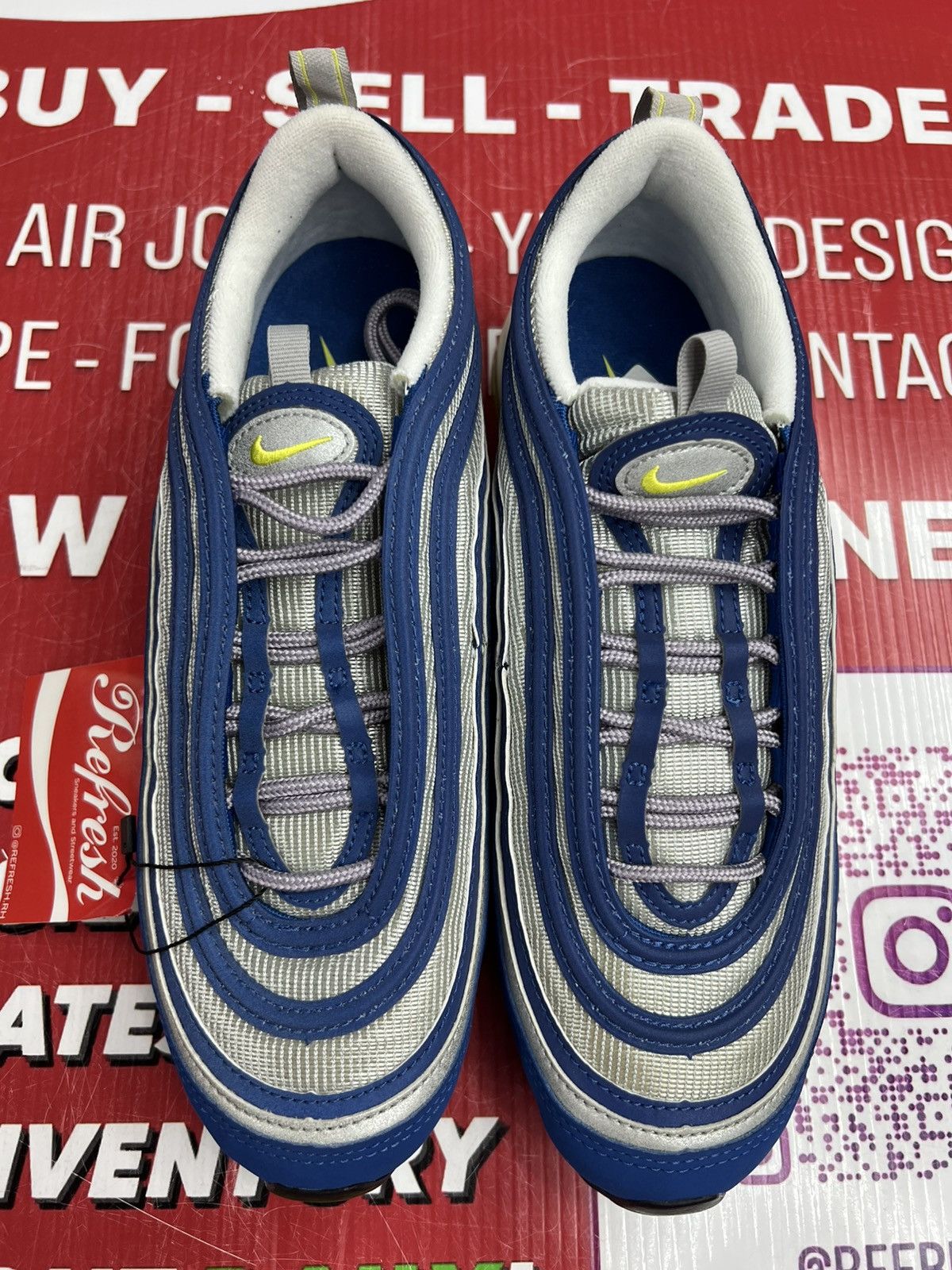 Nike Nike Air Max 97 OG Royal Neon Size 8.5 Size US 8.5 / EU 41-42 - 6 Thumbnail