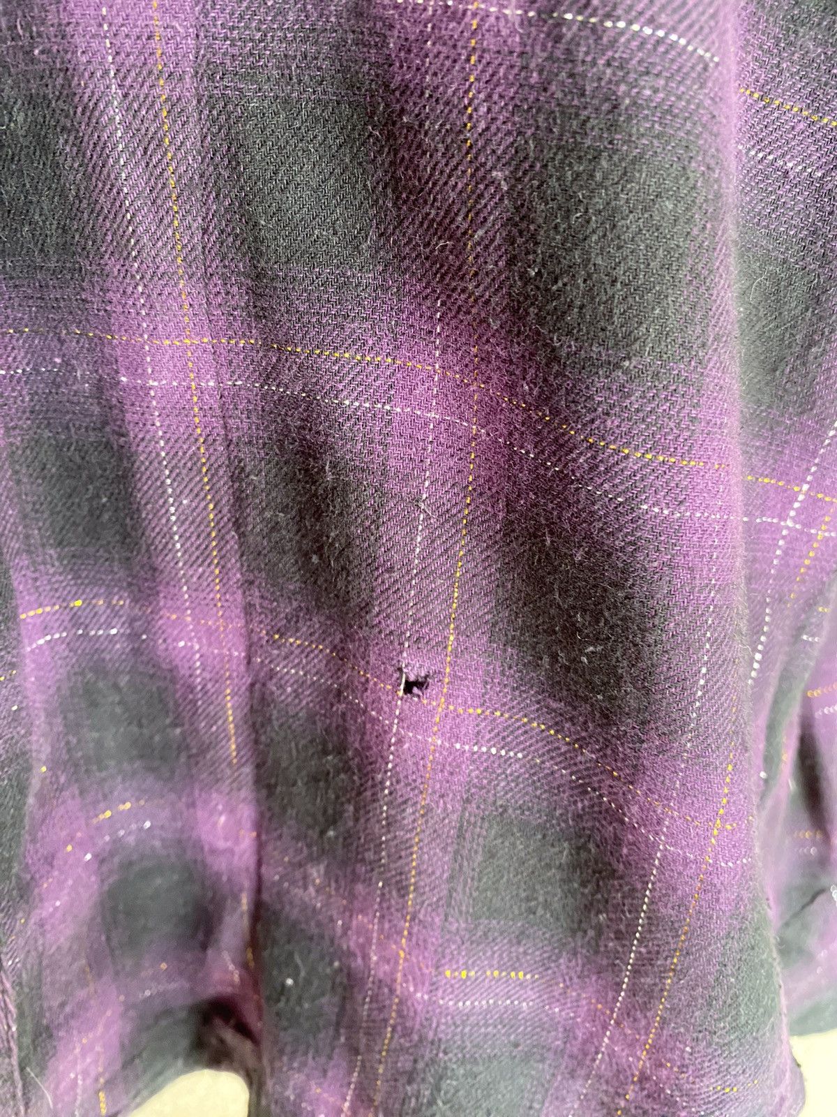 Flannel Japanese Brand Multipocket Shining Hoodie Flannel Shirt Size US S / EU 44-46 / 1 - 6 Thumbnail