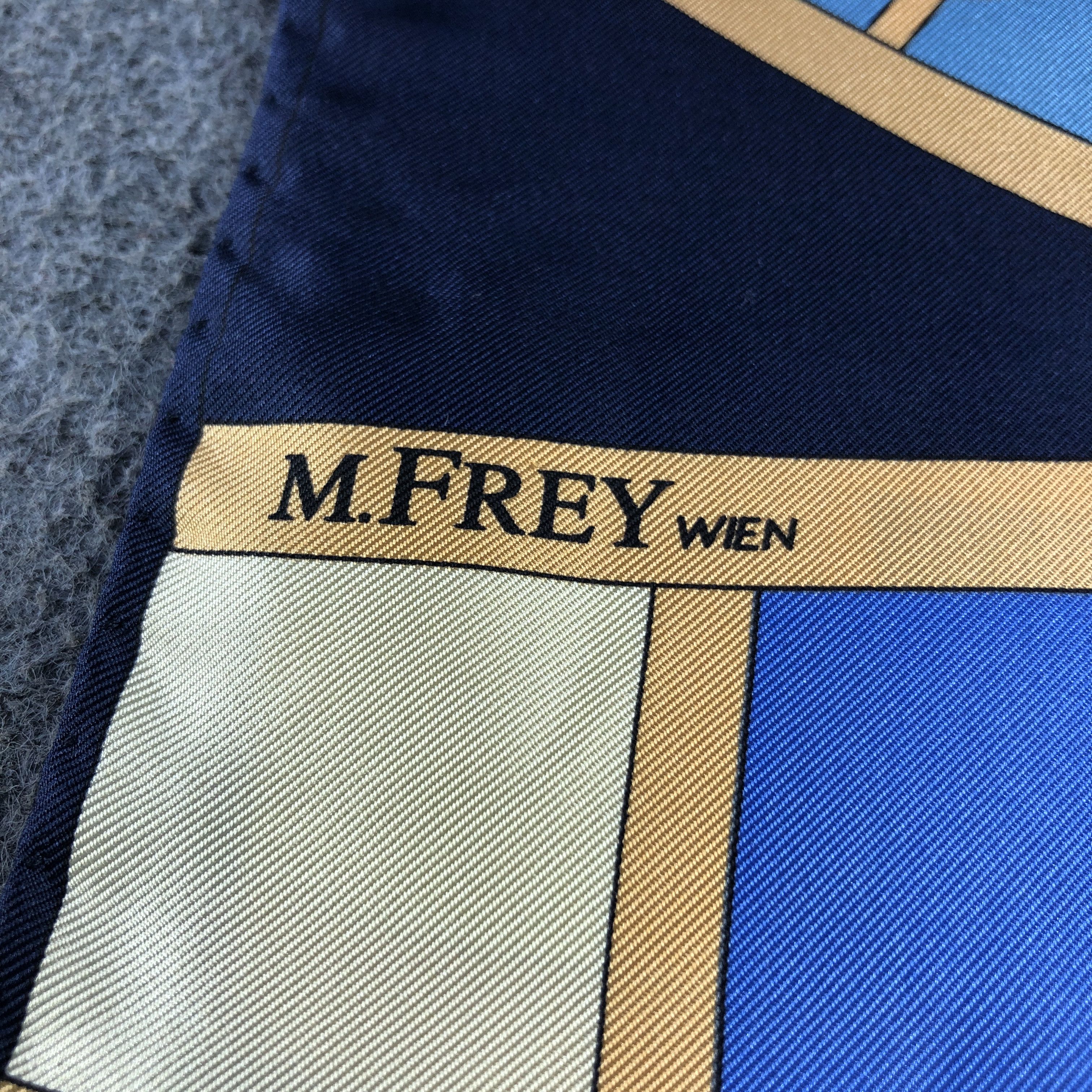 Japanese Brand M. Frey Wein Native Silk Stole Silk Scarf M1405 Size ONE SIZE - 4 Thumbnail