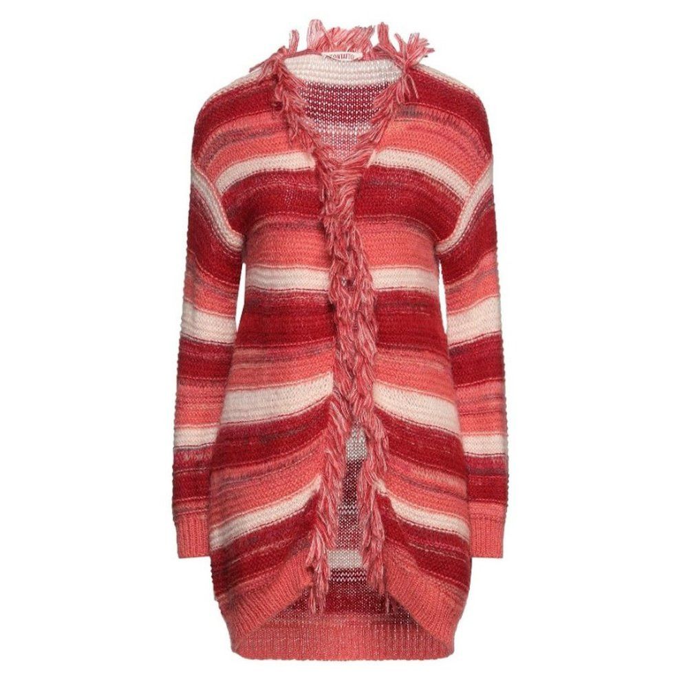 Other NWT New $146 Kontatto Mohair Open Front Fringe Cardigan Mad Size M / US 6-8 / IT 42-44 - 1 Thumbnail