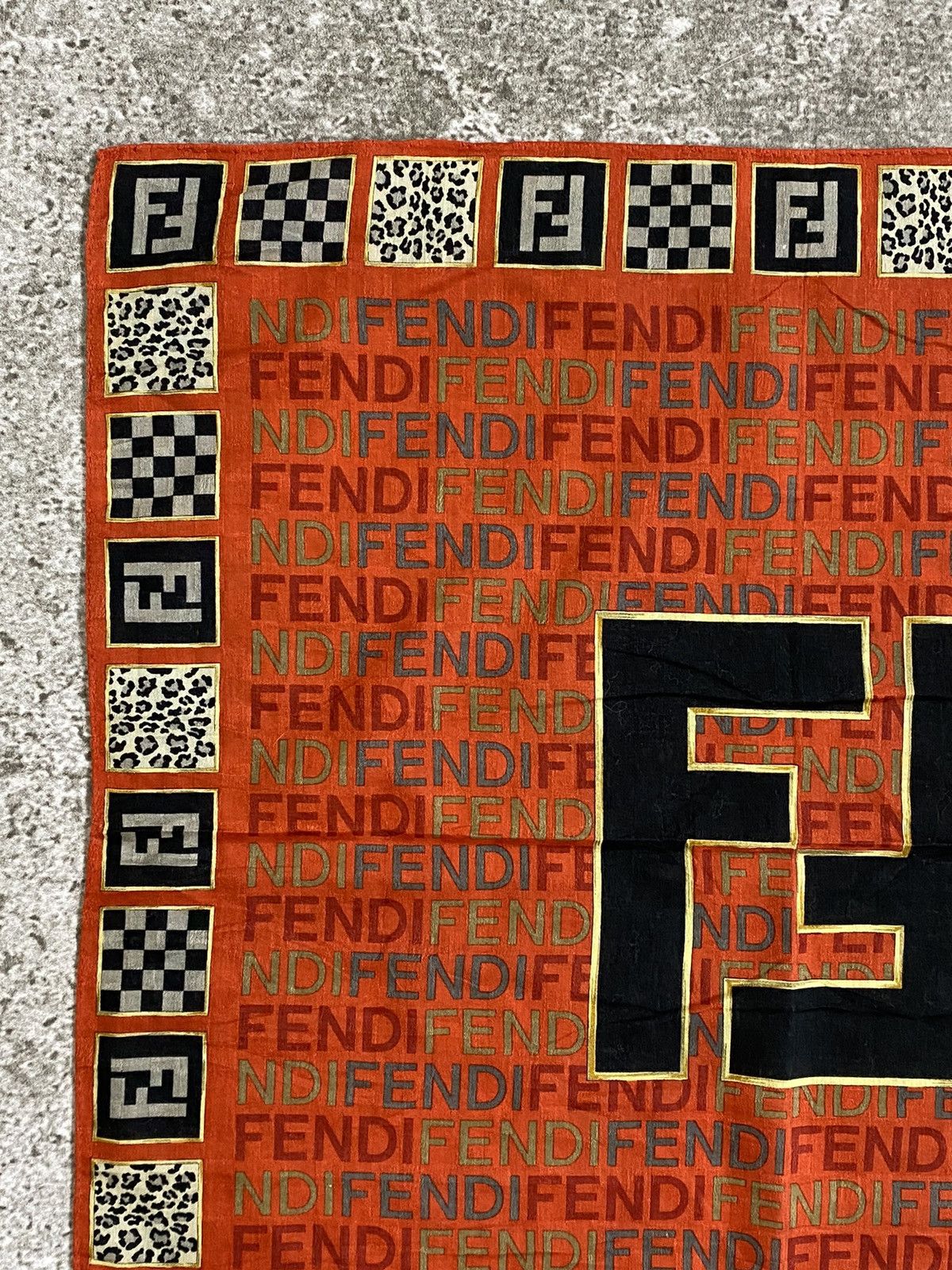 Fendi Fendi Handkerchief / Bandana / Neckerchief Size ONE SIZE - 4 Thumbnail