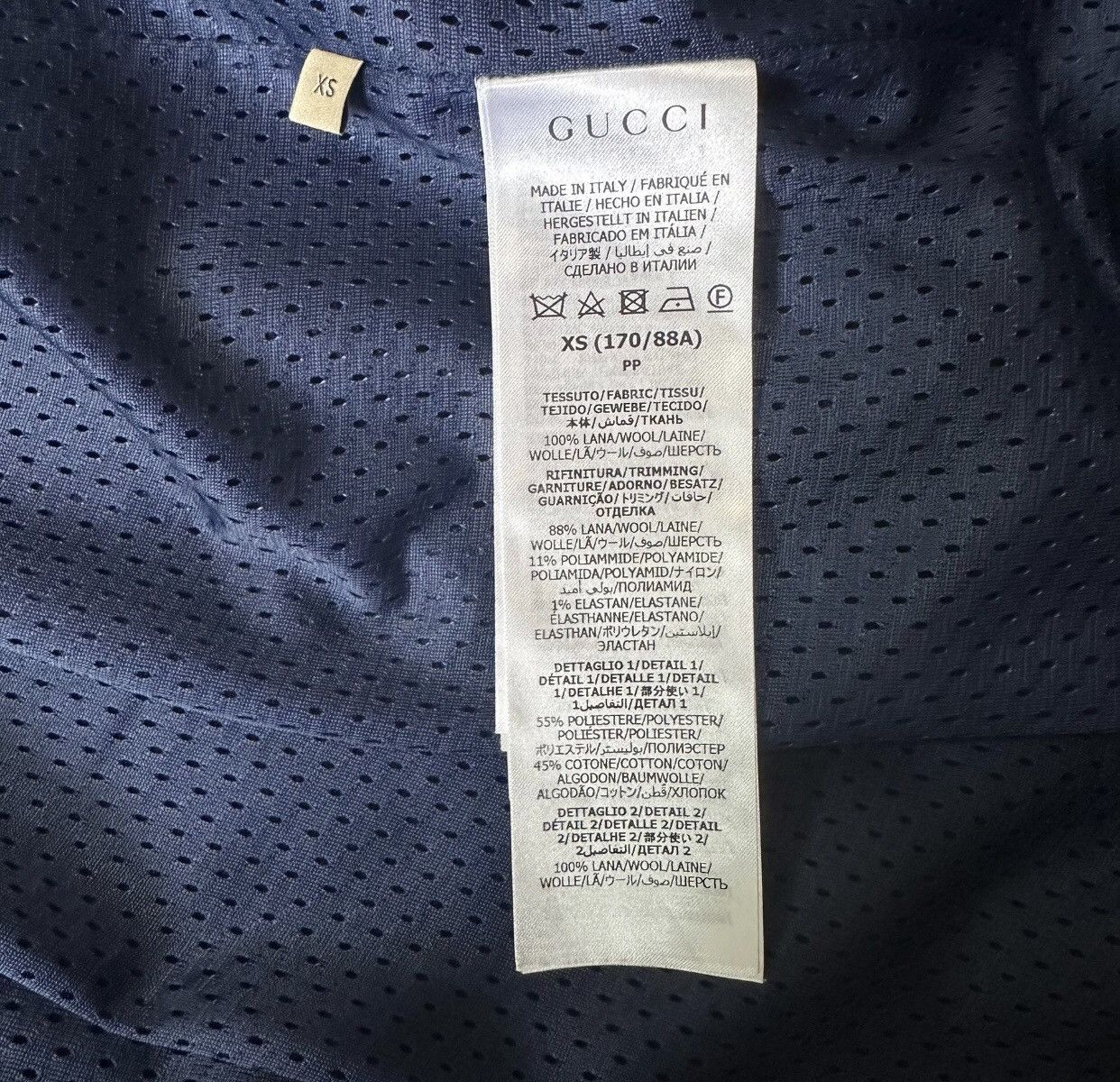 Gucci Gucci arm side red and green blue knitted zipper hoodie Size US XS / EU 42 / 0 - 7 Thumbnail