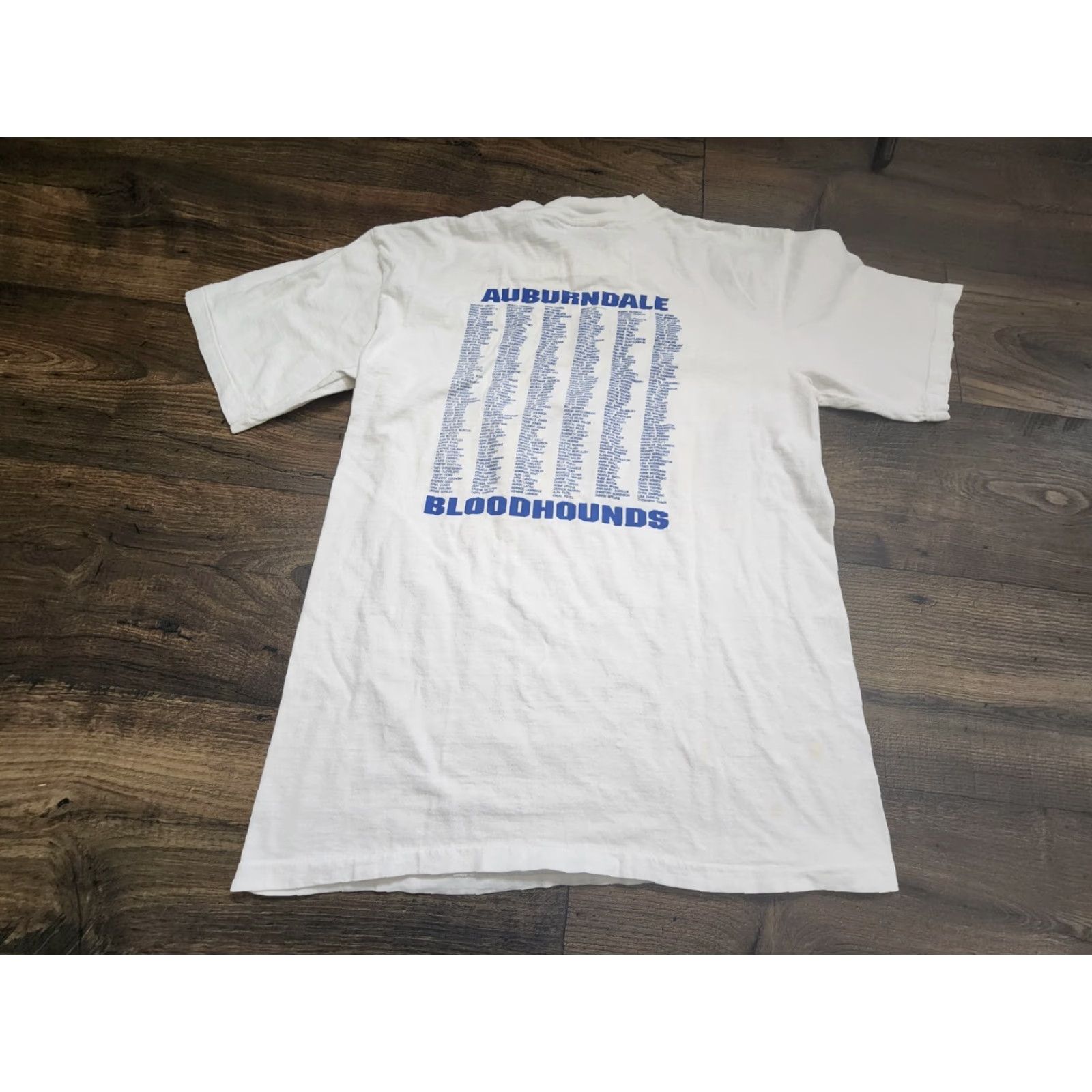 Vintage VINTAGE Onieta T-Shirt Mens XL White Short Sleeve Crew Neck Class of 92 Auburndale High School Graduation Double Side 80s 90s Graphic Print Size US XL / EU 56 / 4 - 3 Thumbnail