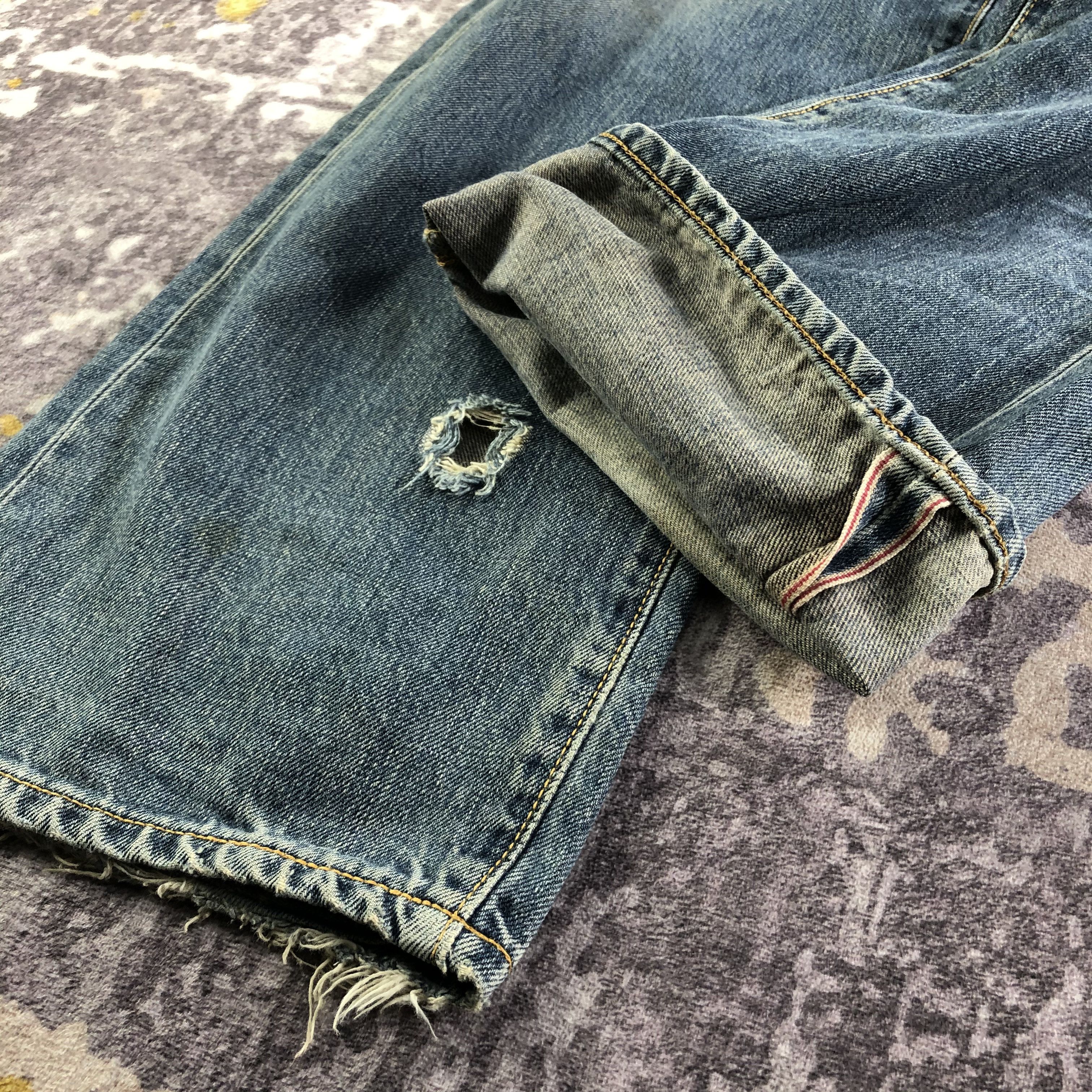 Edwin Vintage Redline Edwin 505 Jeans-JM3521 Size US 31 - 6 Thumbnail