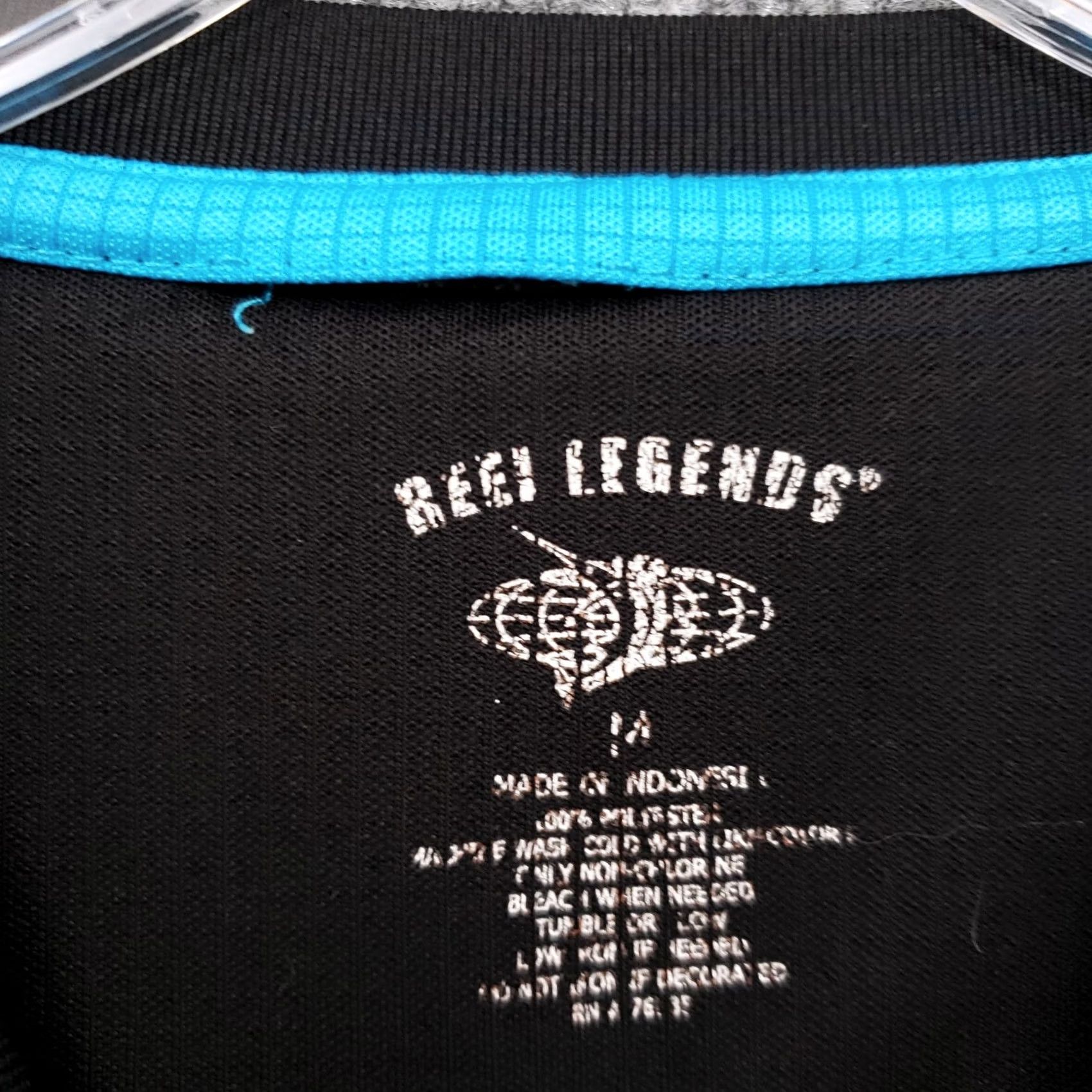 Vintage Reel Legends T-Shirt Mens M Medium Black Fishing Crew Neck Short Sleeves Size US M / EU 48-50 / 2 - 3 Thumbnail
