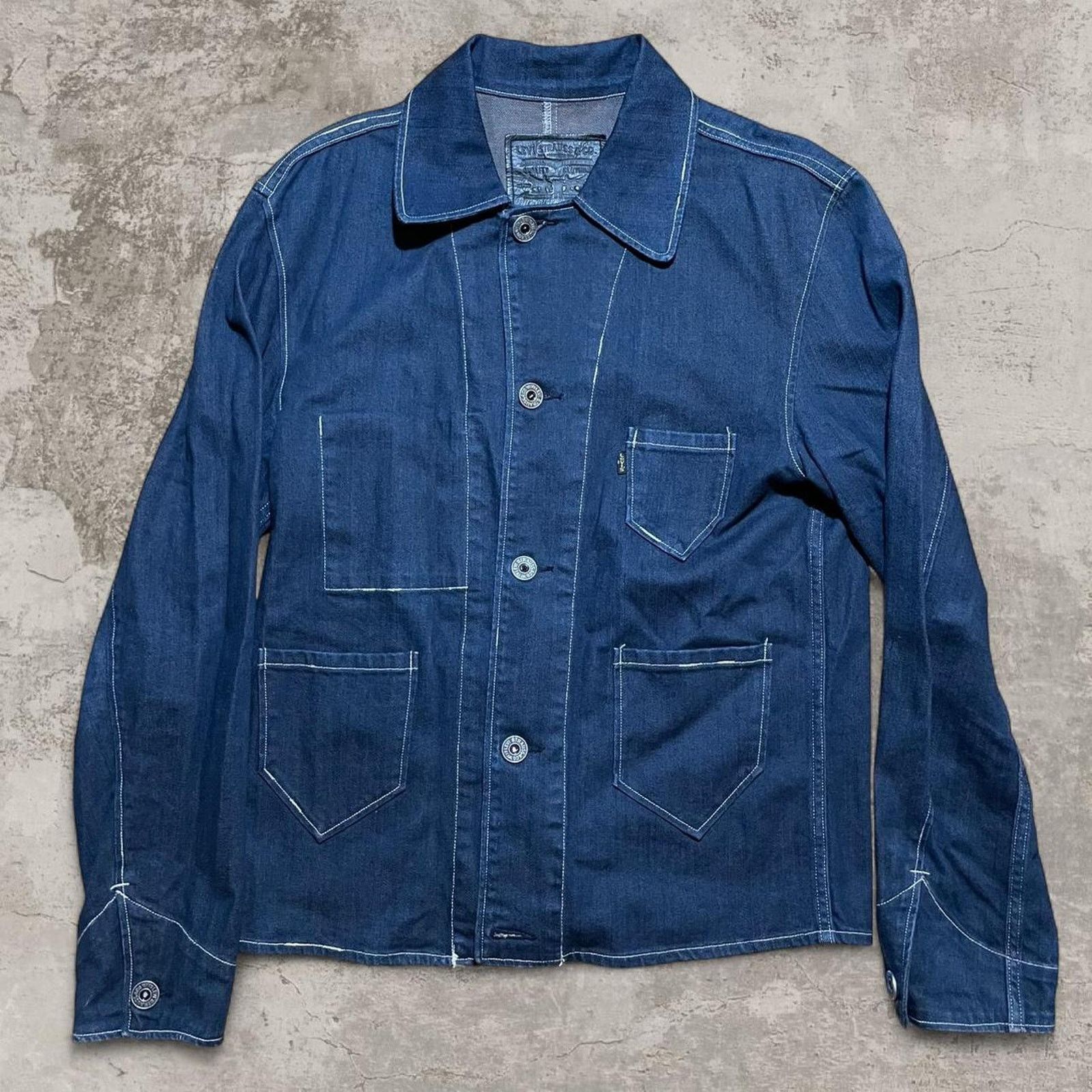 Levi's Japanese blue label Levi's chore jacket 60s style jacket M Size US M / EU 48-50 / 2 - 1 Thumbnail
