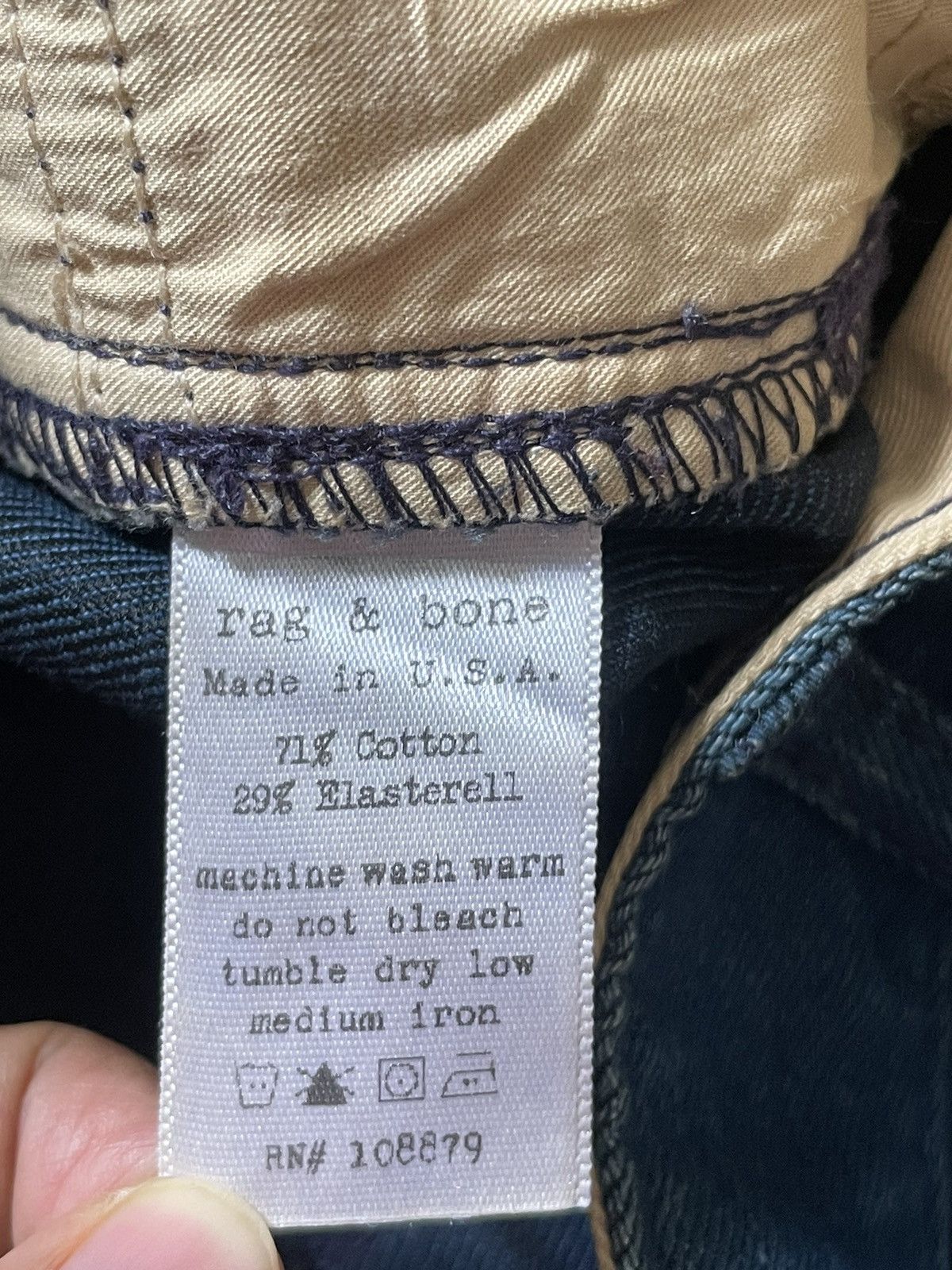 Rag & Bone Rag & Bone Denim Mini skirt Size 29" - 5 Thumbnail