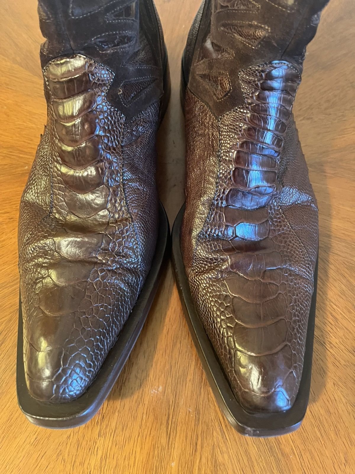 Other Cesare pacotti ostrich skin boots Size US 10.5 / EU 43-44 - 2 Thumbnail