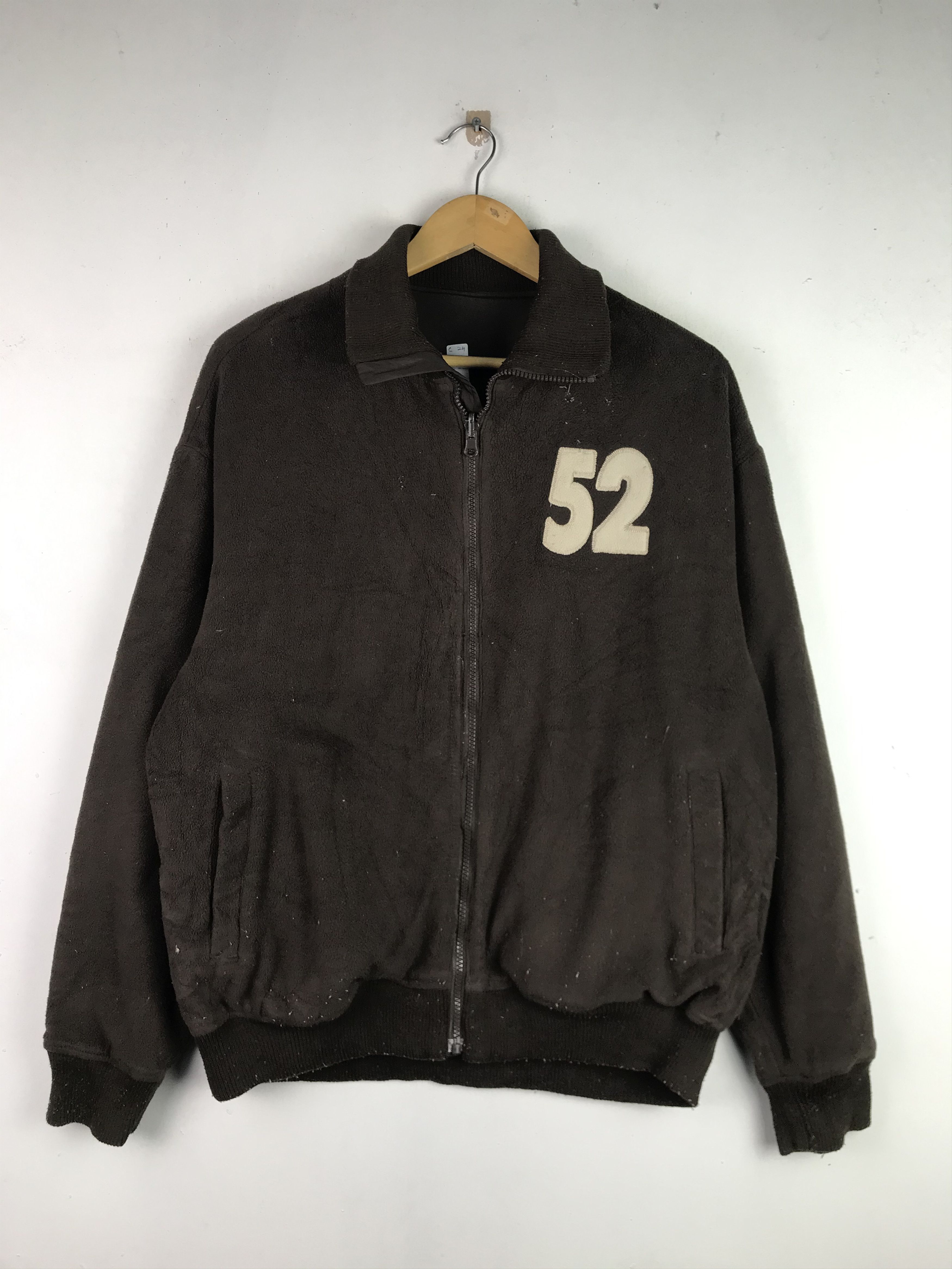 image of Very Vintage Reversible Drug Store Full Zipper Jacket, Men's (Size Large)