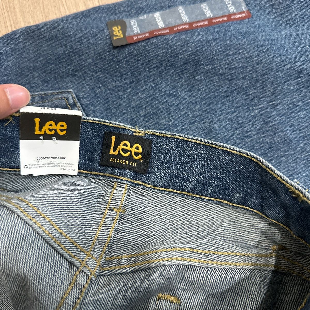 Lee Lee relaxed blue jeans 36x29 Size US 36 / EU 52 - 7 Thumbnail