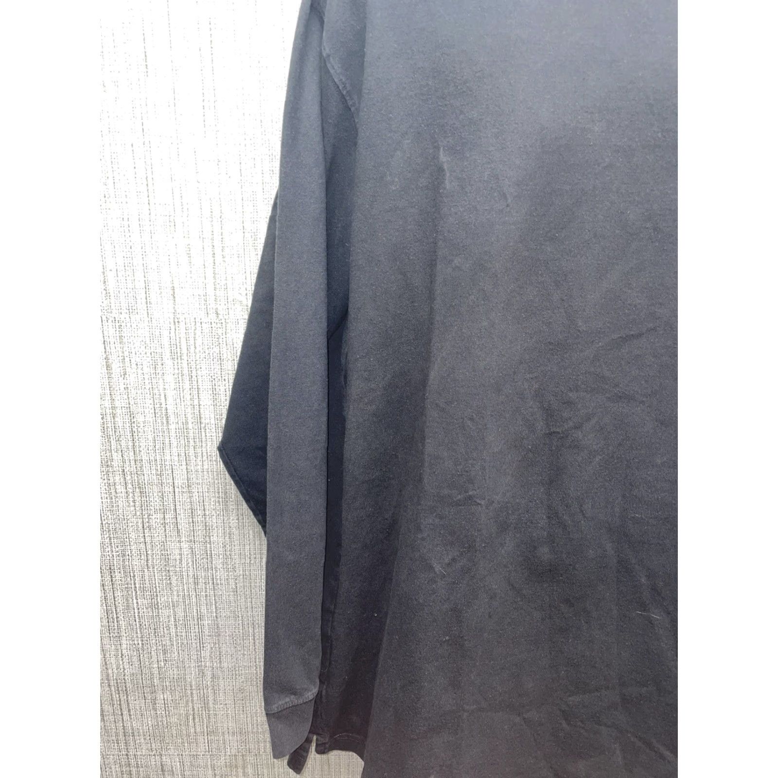 Duluth Trading Company Duluth Trading Company Long Tail 100% Cotton Long Sleeve Shirt Mens L Black Shirt Size US L / EU 52-54 / 3 - 4 Thumbnail