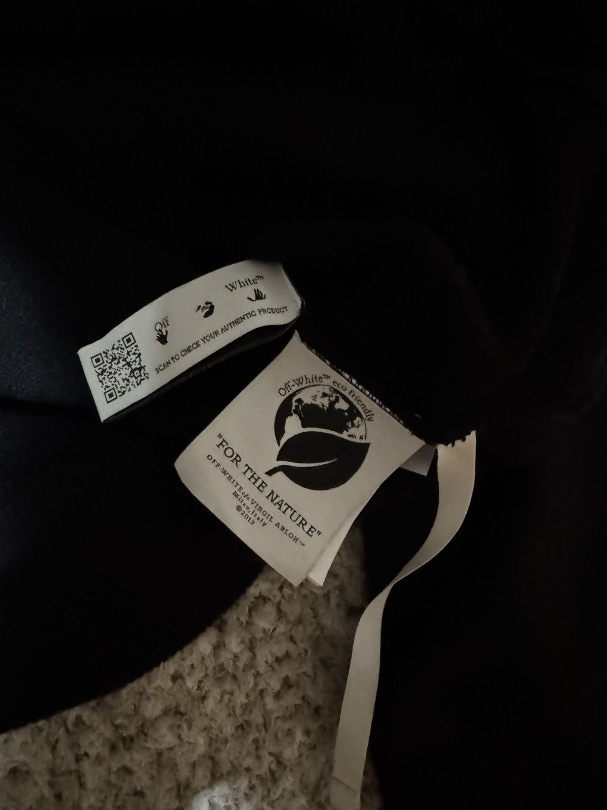 Off-White Black Off White Spray Hoodie Size US XL / EU 56 / 4 - 5 Thumbnail