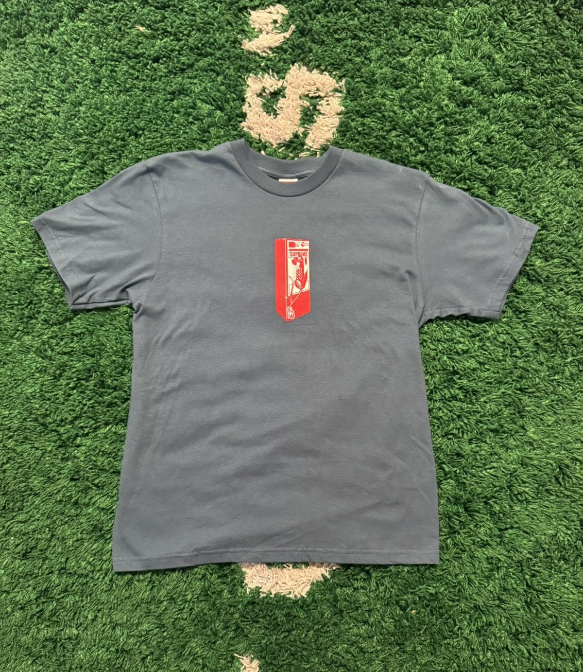 Supreme Supreme Payphone Tee Size US M / EU 48-50 / 2 - 1 Thumbnail